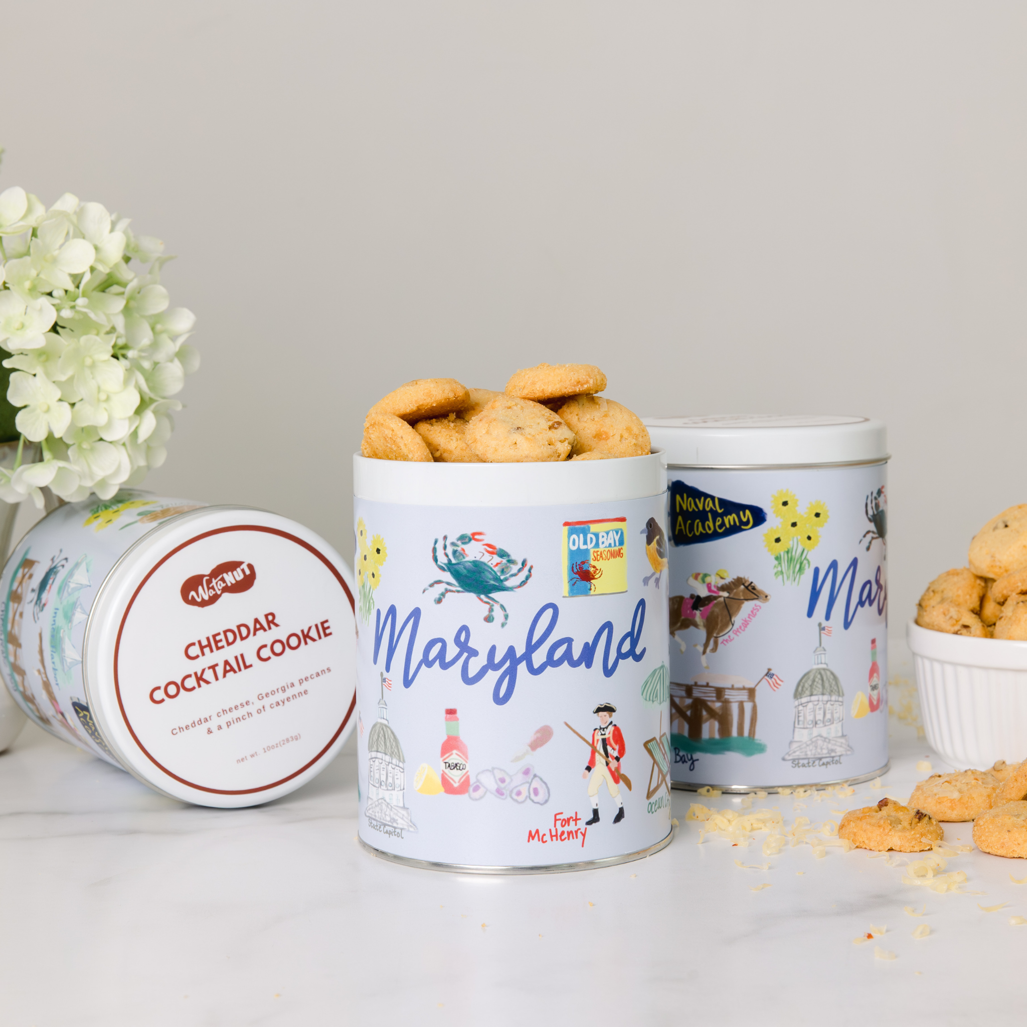 Maryland Gift Tin - Gourmet Snacks
