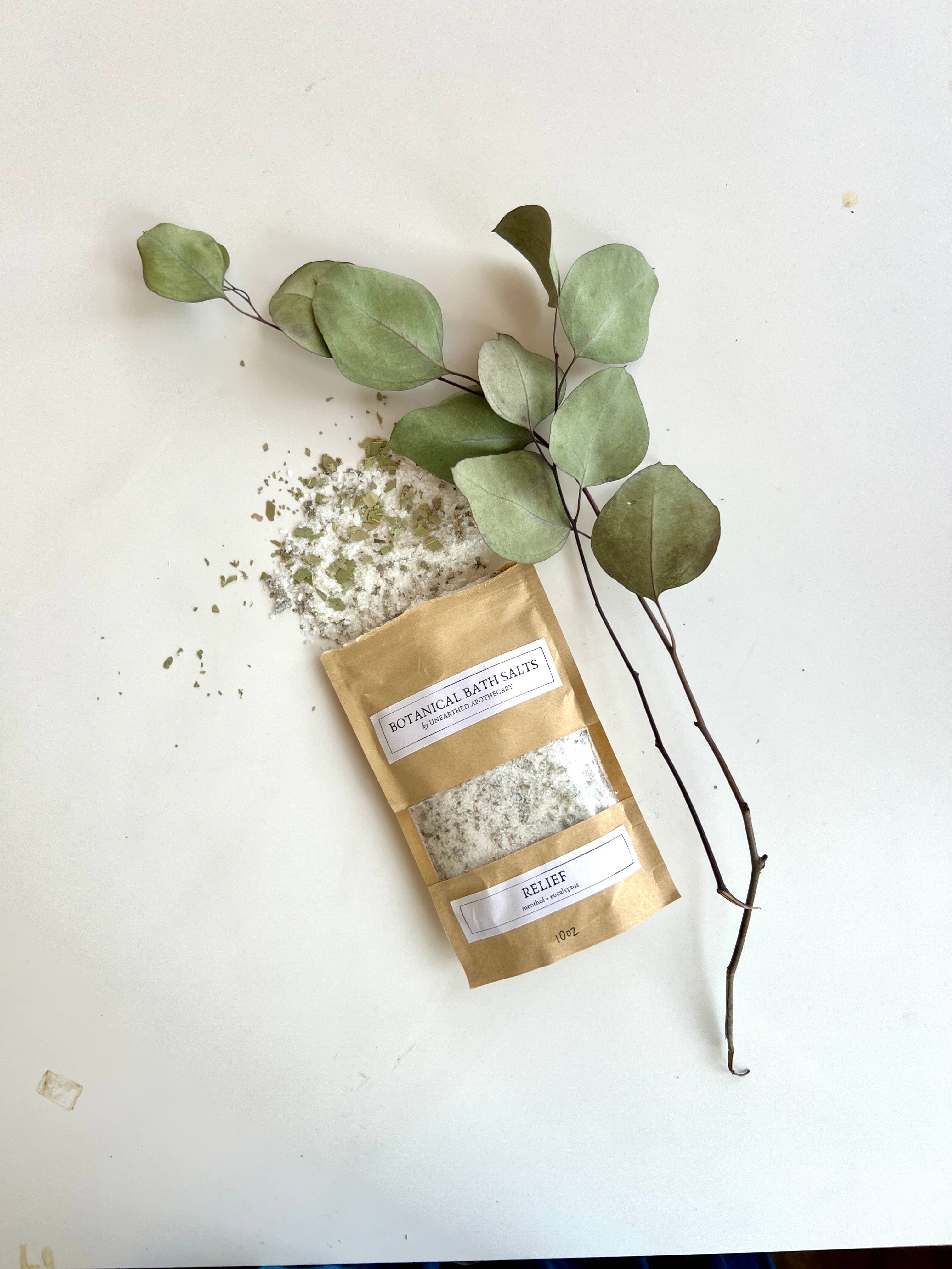 Relief - Bath Salts - Menthol Eucalyptus