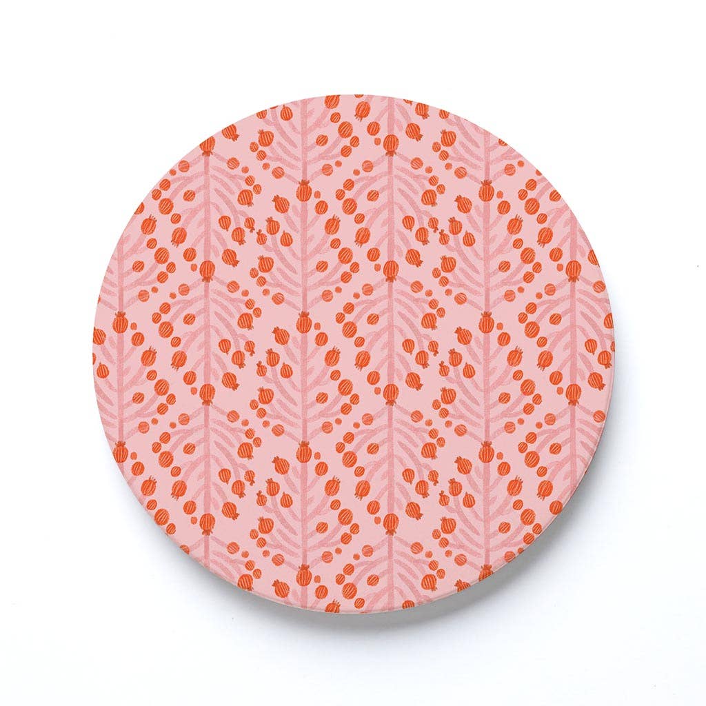 Pretty Things Pink Ceramic Coaster