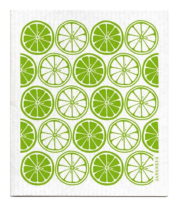 Swedish Dishcloth - Citrus - Green