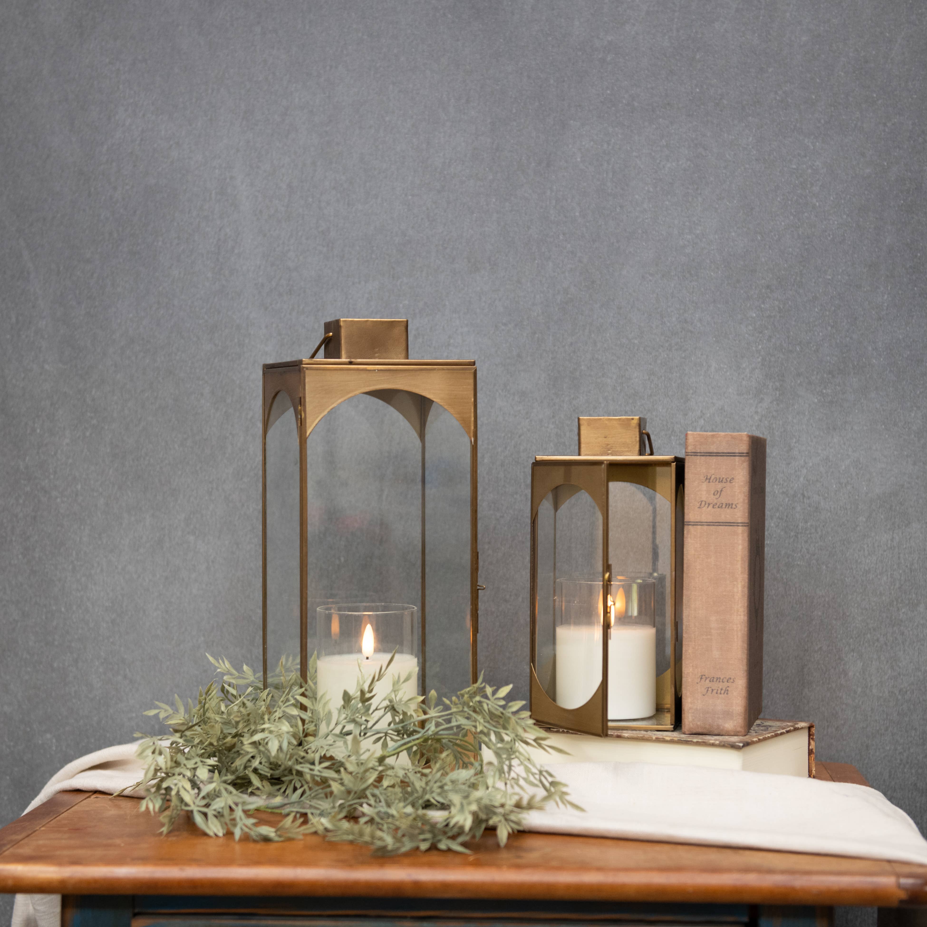 Antique Brass Lantern