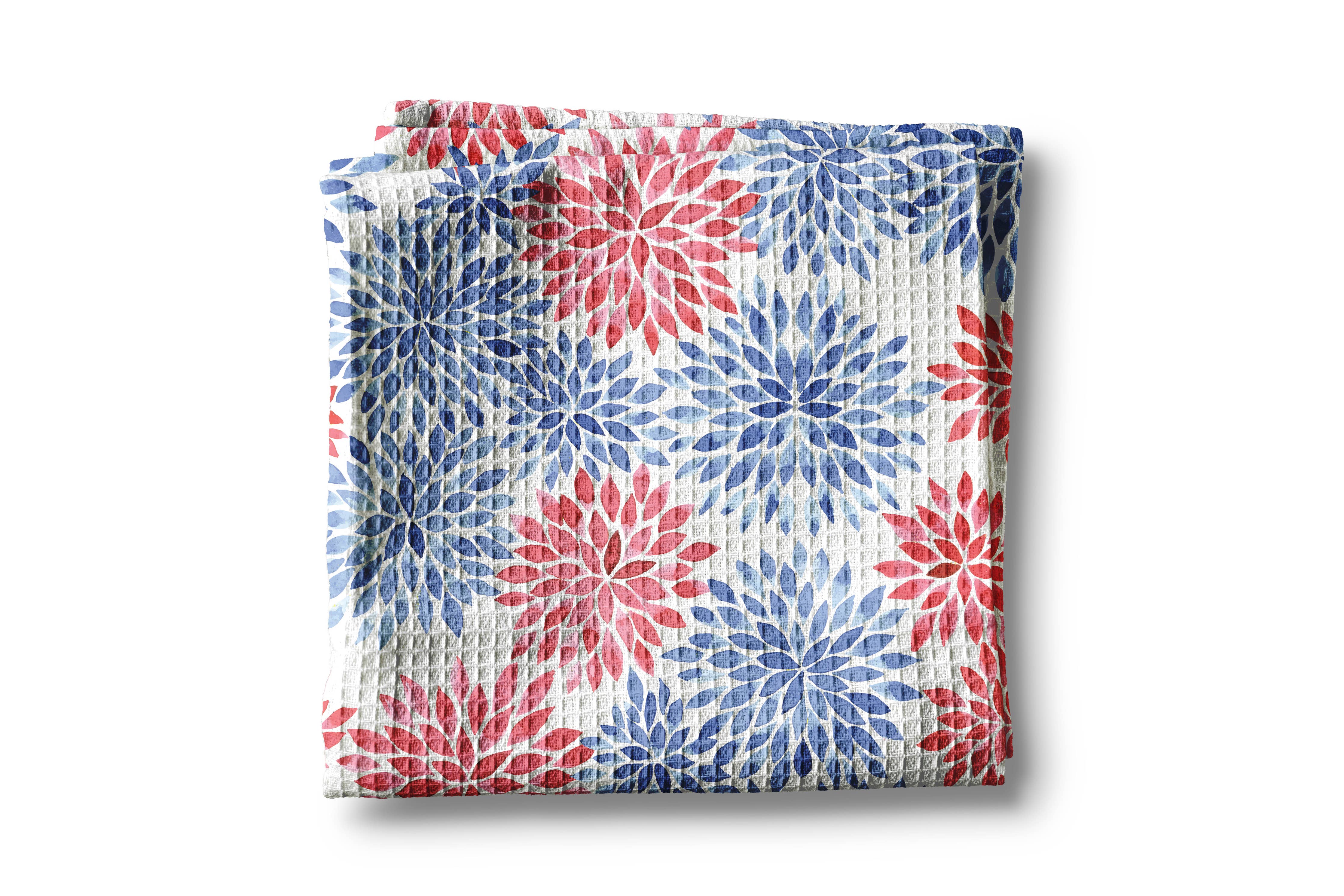 4th of July Patriotic Flag Tea Towel