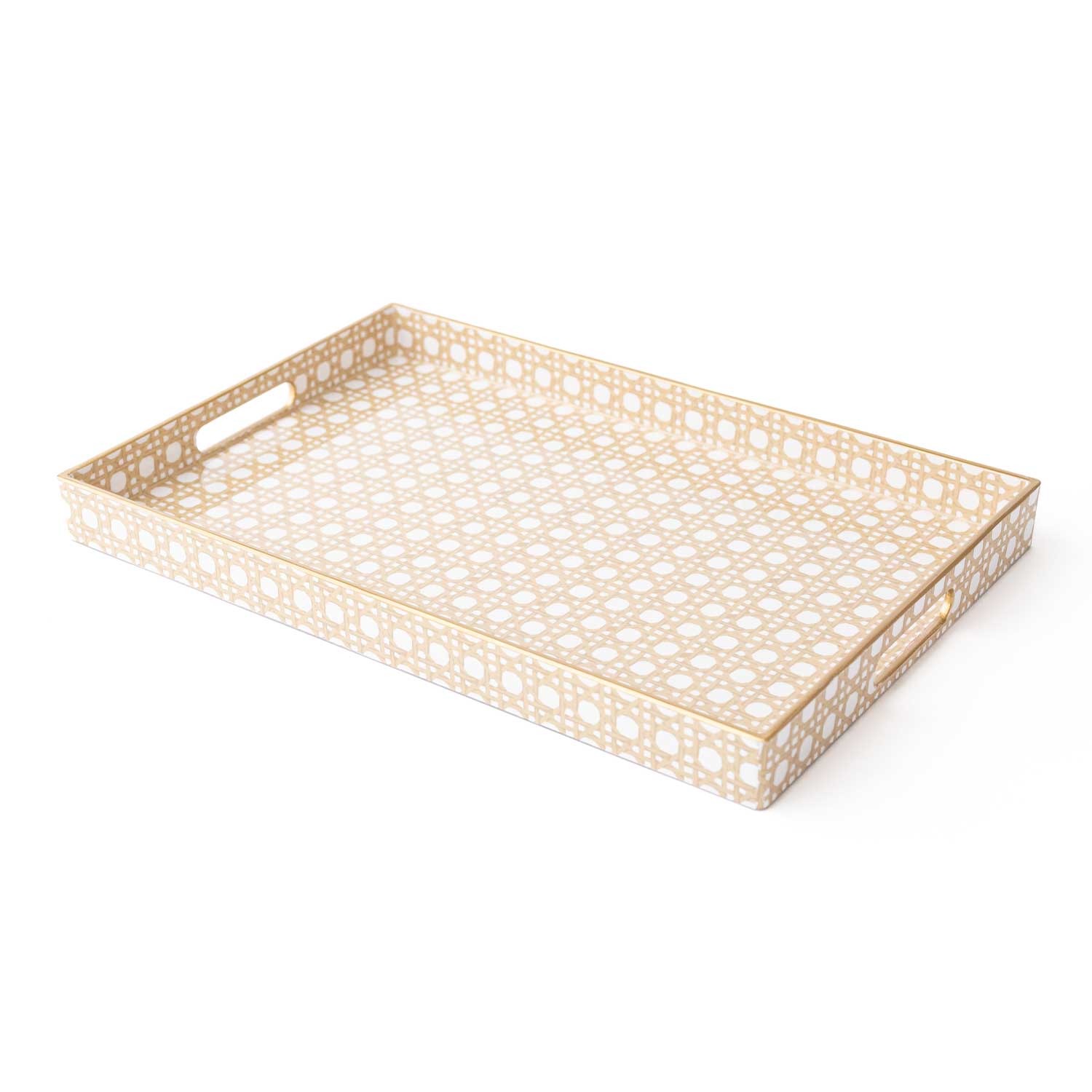 Cane Weave Tray
