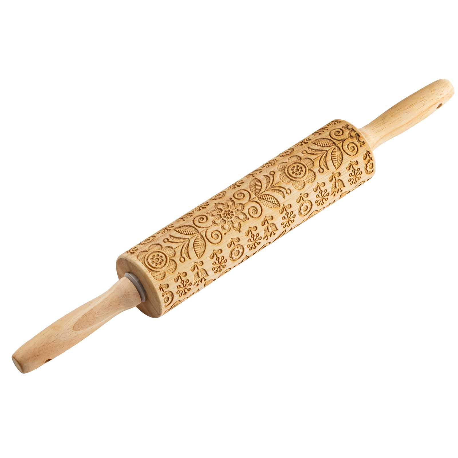 Embossed Rolling Pin 15.25"