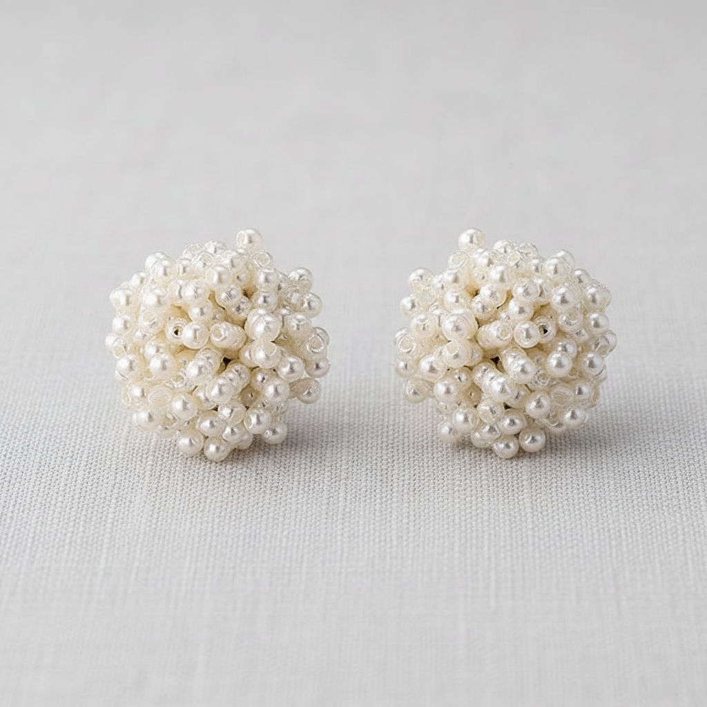 Baroque Pearl Firework Earrings
