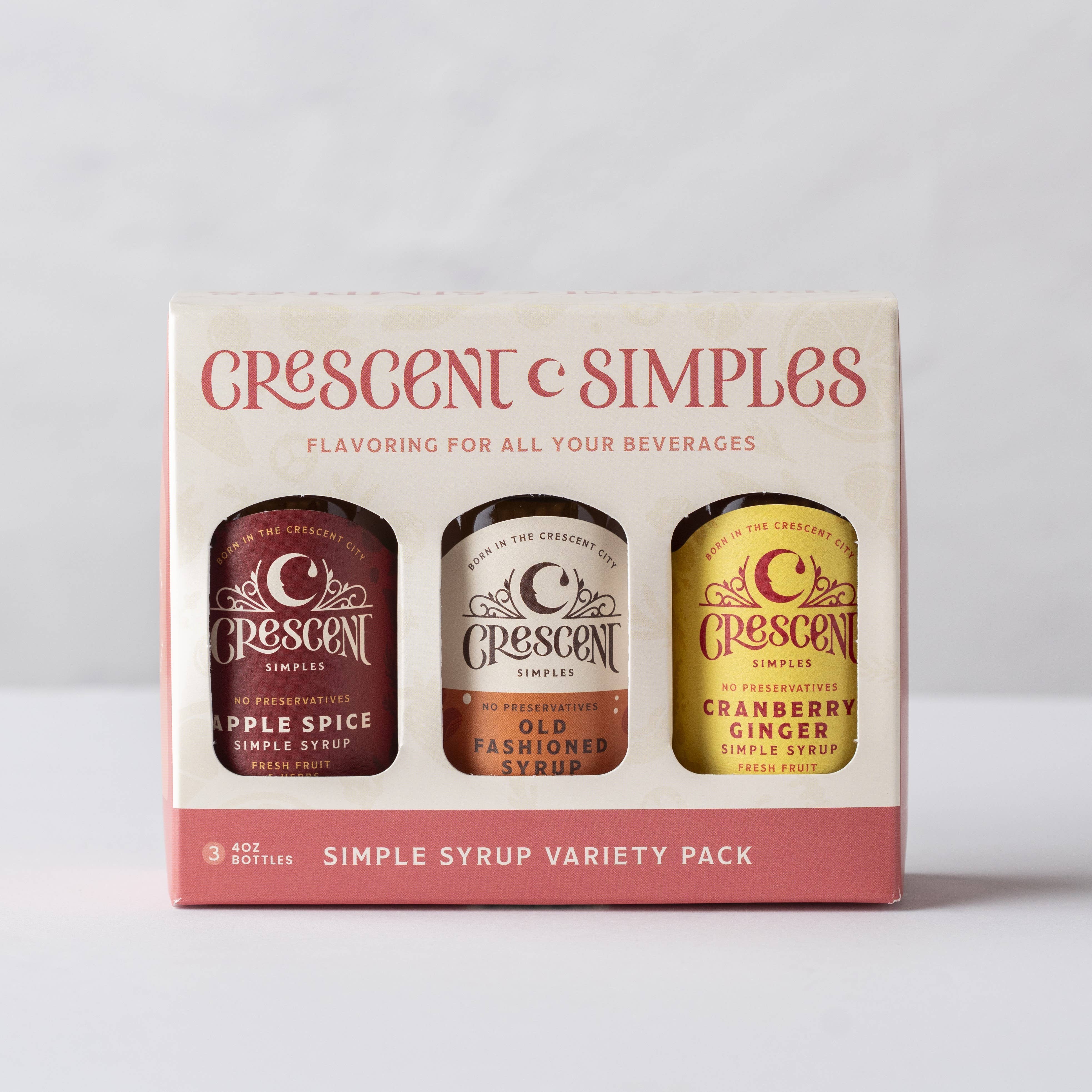 Crescent Simples | Fall Flavors | Simple Syrup 3-Pack