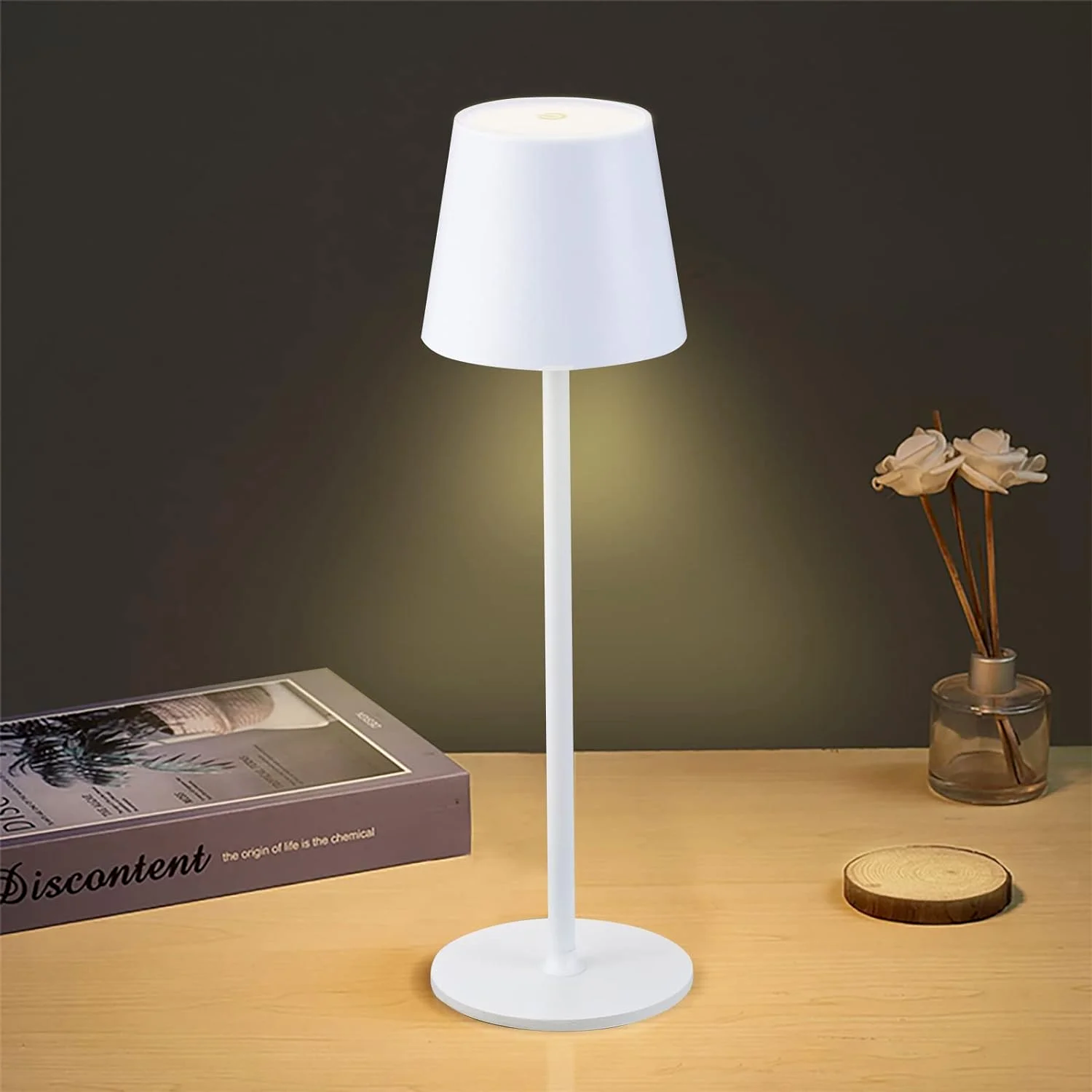 Sleek Cordless Table Lamp