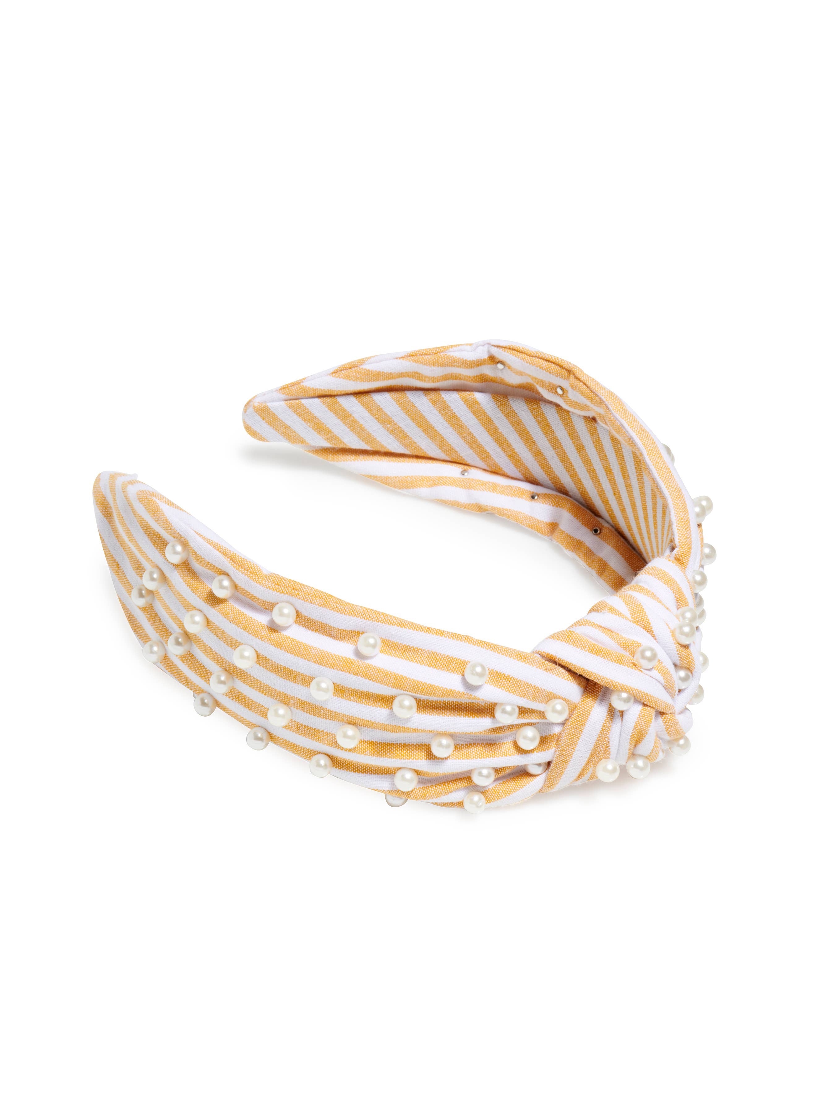 Pearls & Stripes Headband
