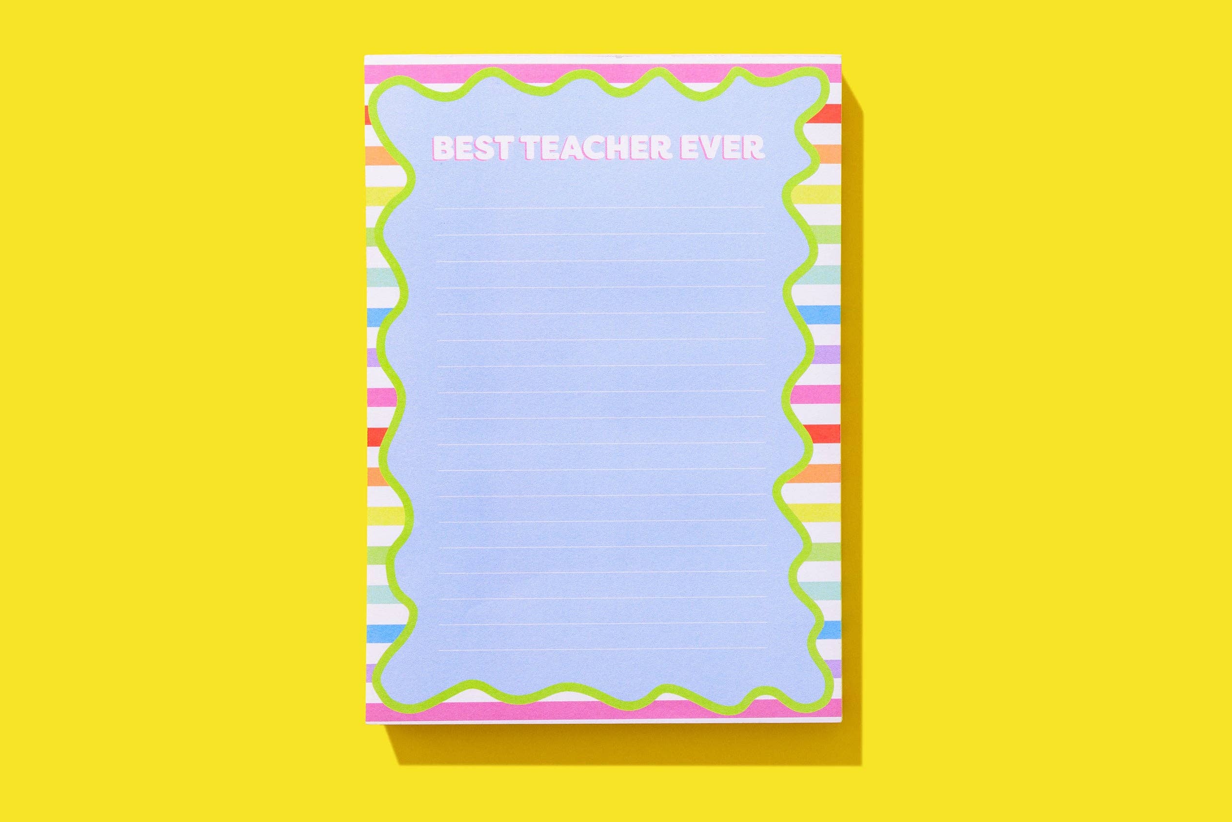 Notepad w/ Magnet - "Best Teacher Ever"