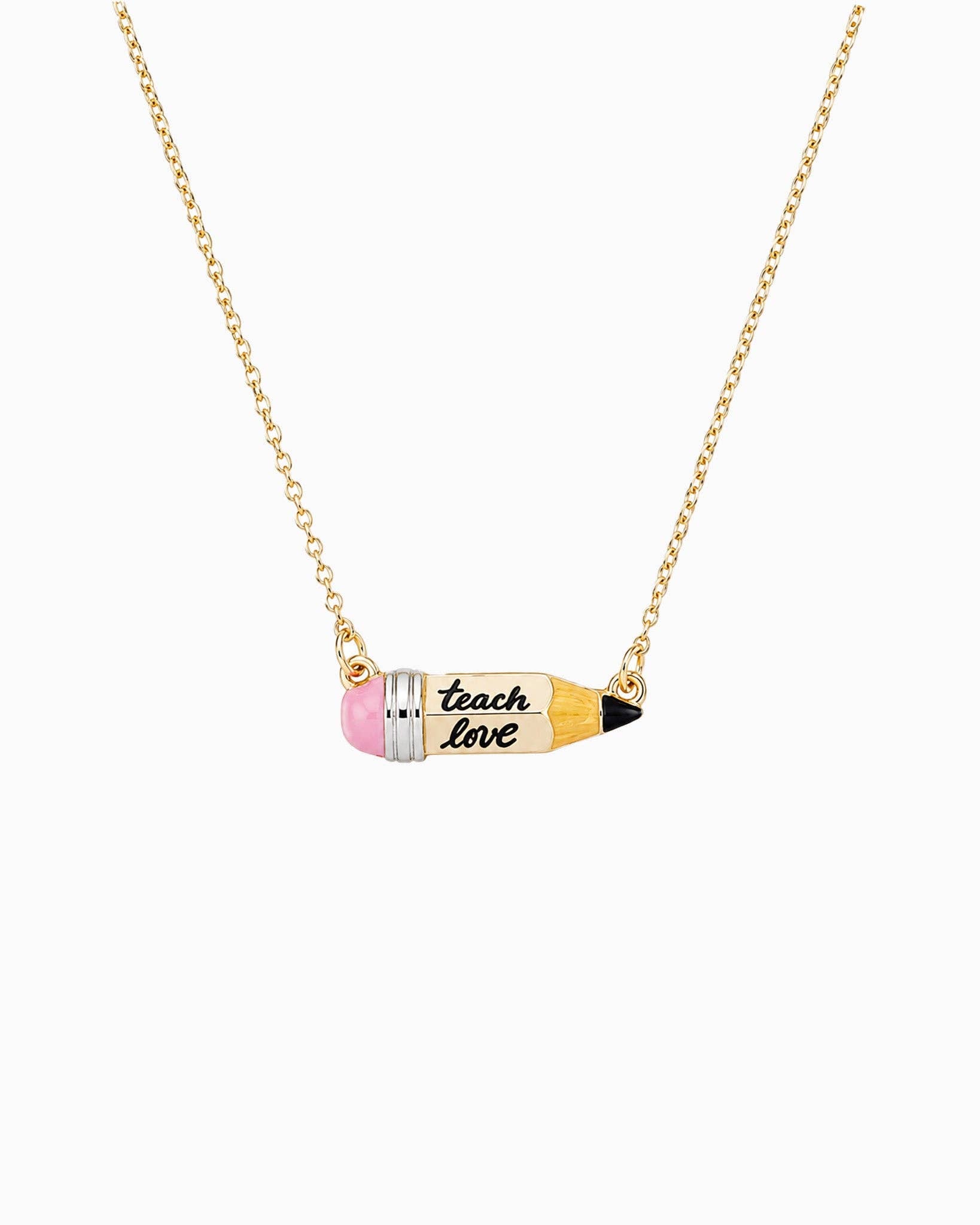 Pencil Pendant Necklace