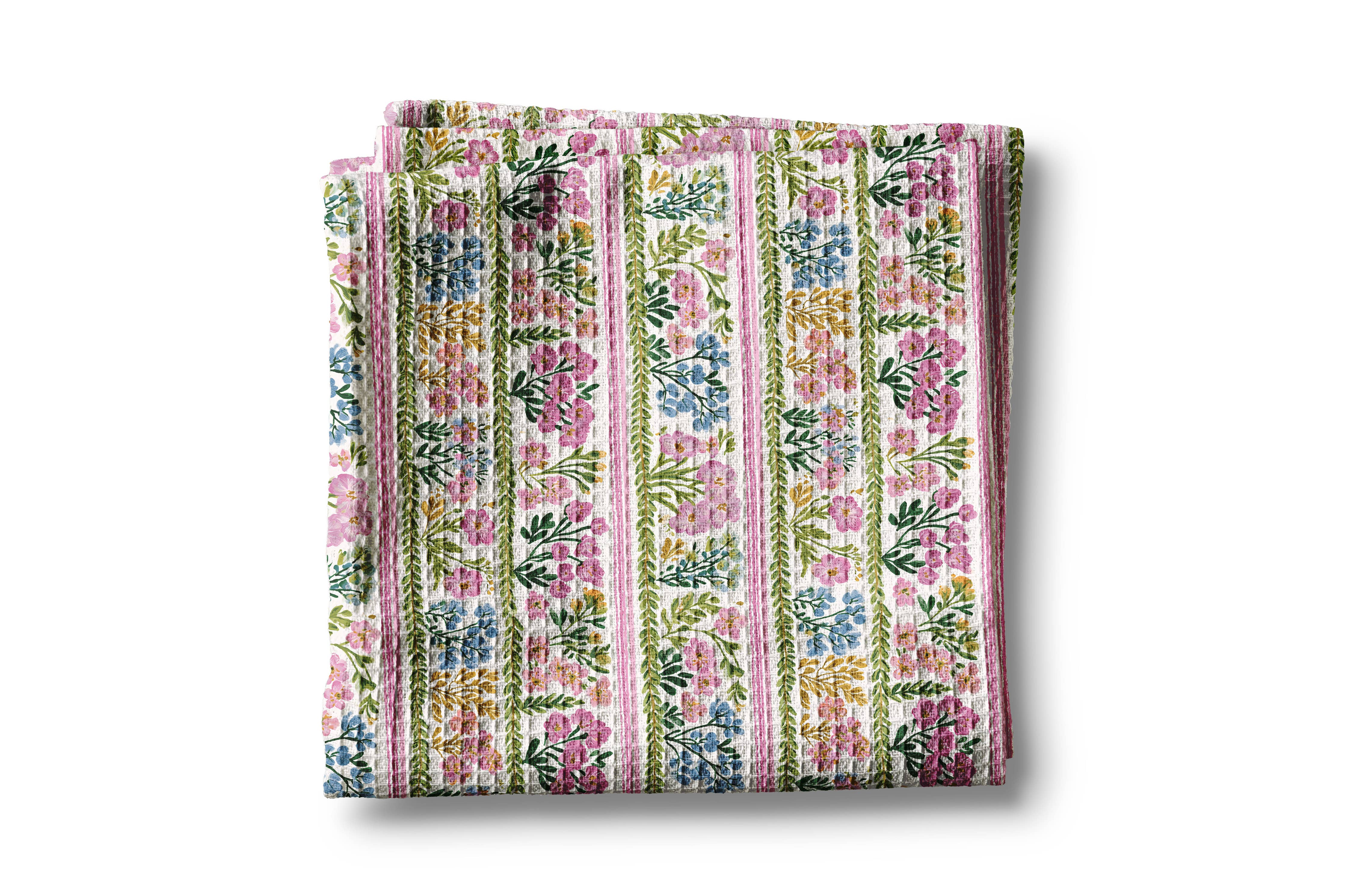 Floral Bloom Tea Towel