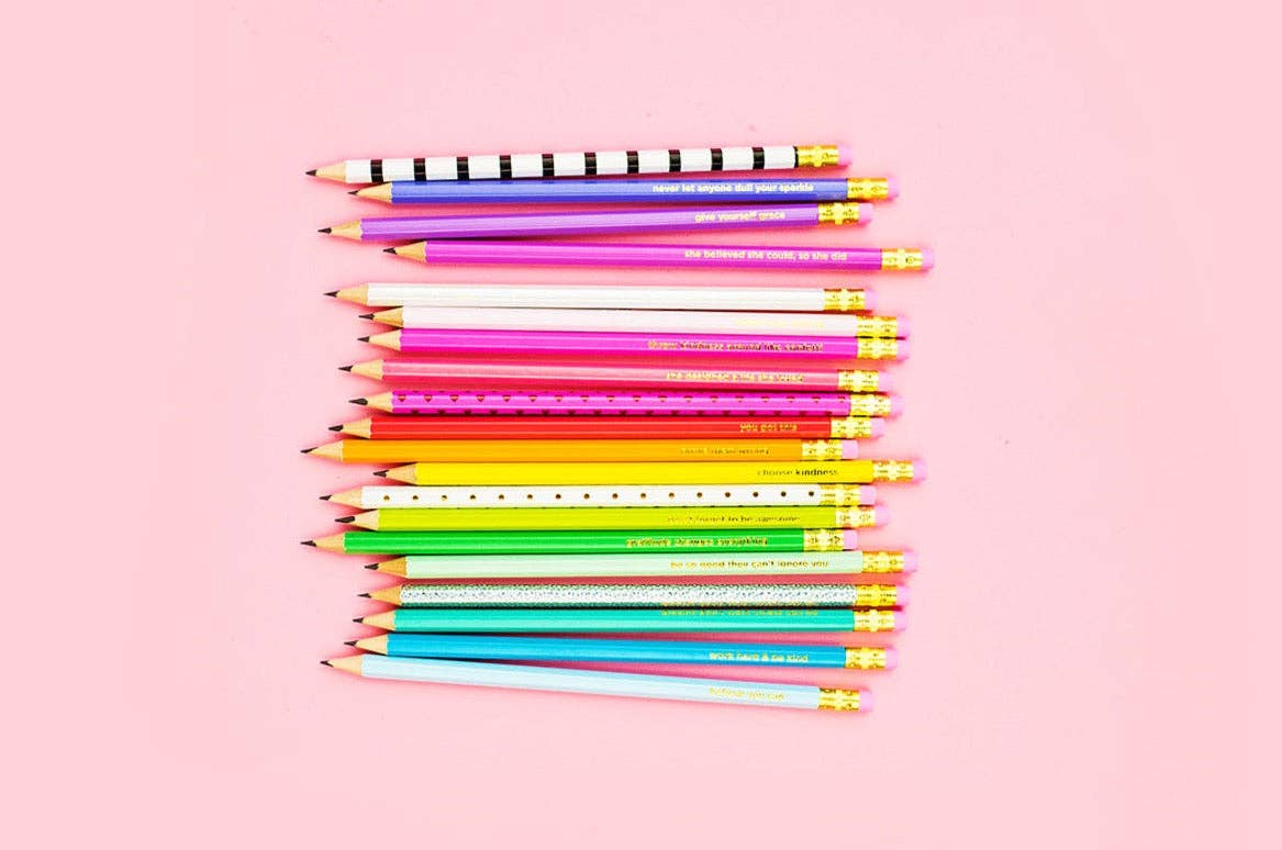 Motivational Pencil Set
