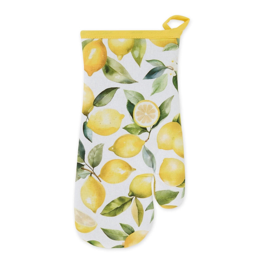 Lemon Cotton Oven Mitt