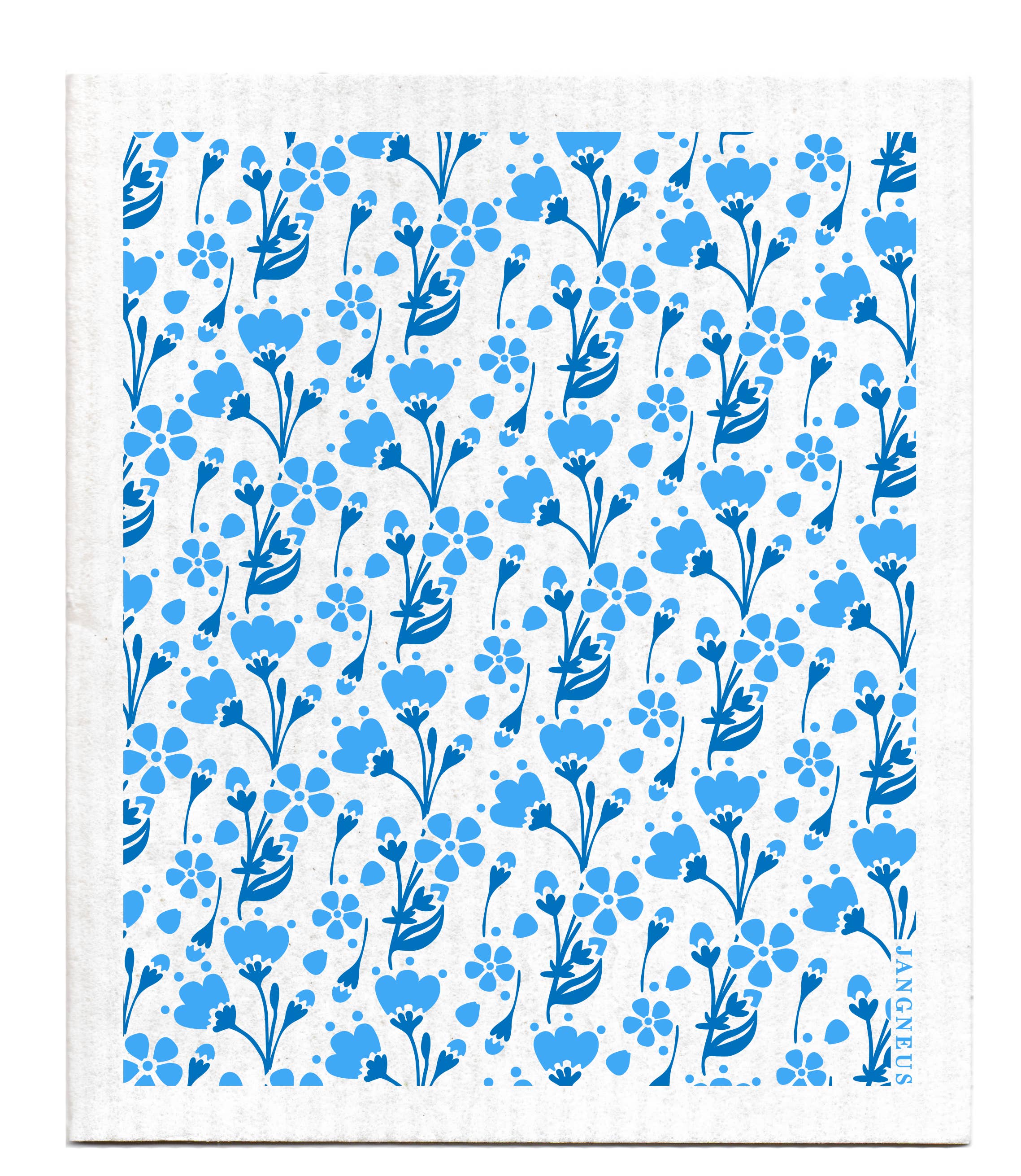 Swedish Dishcloth - Buttercup - Blue