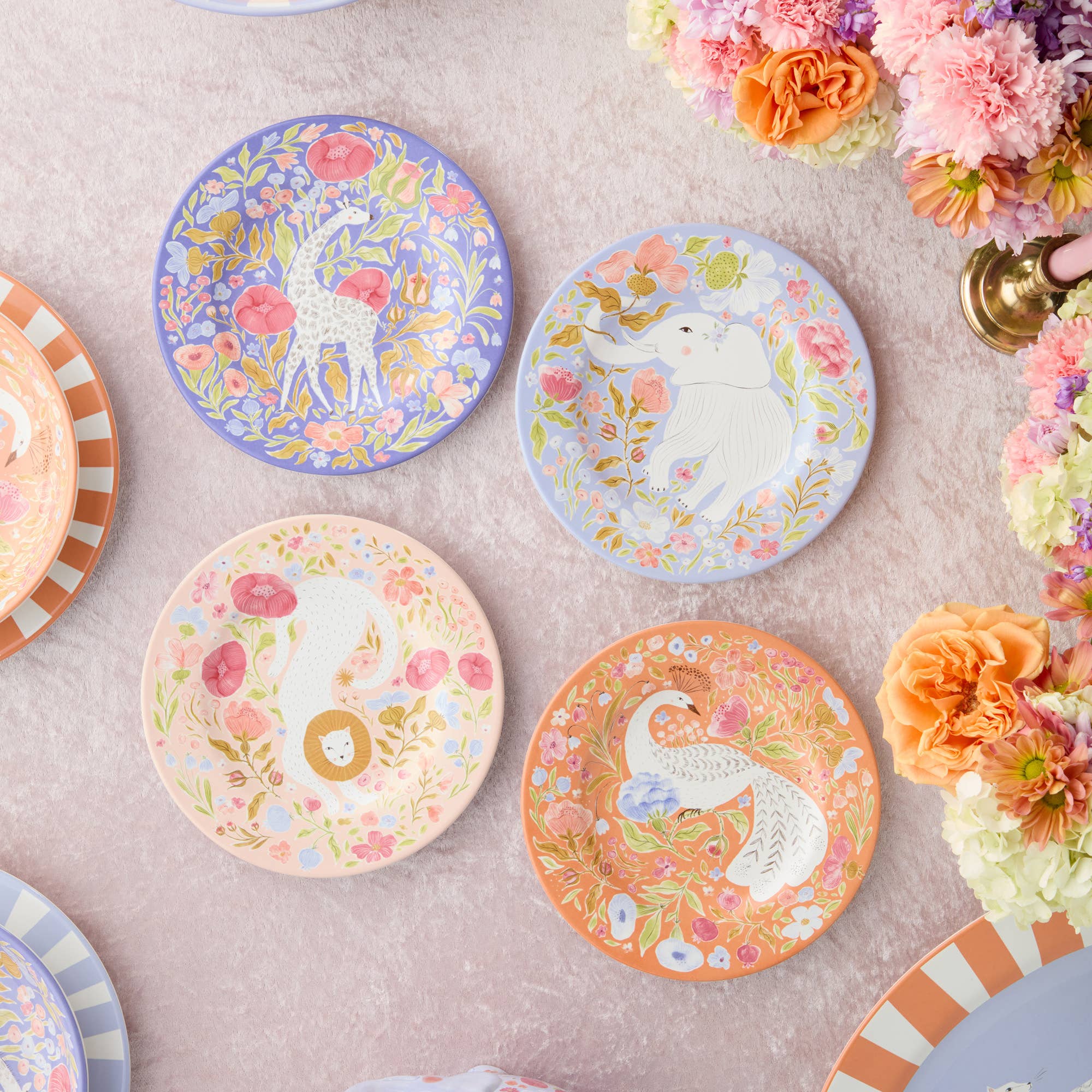 Menagerie Salad Plate 9"