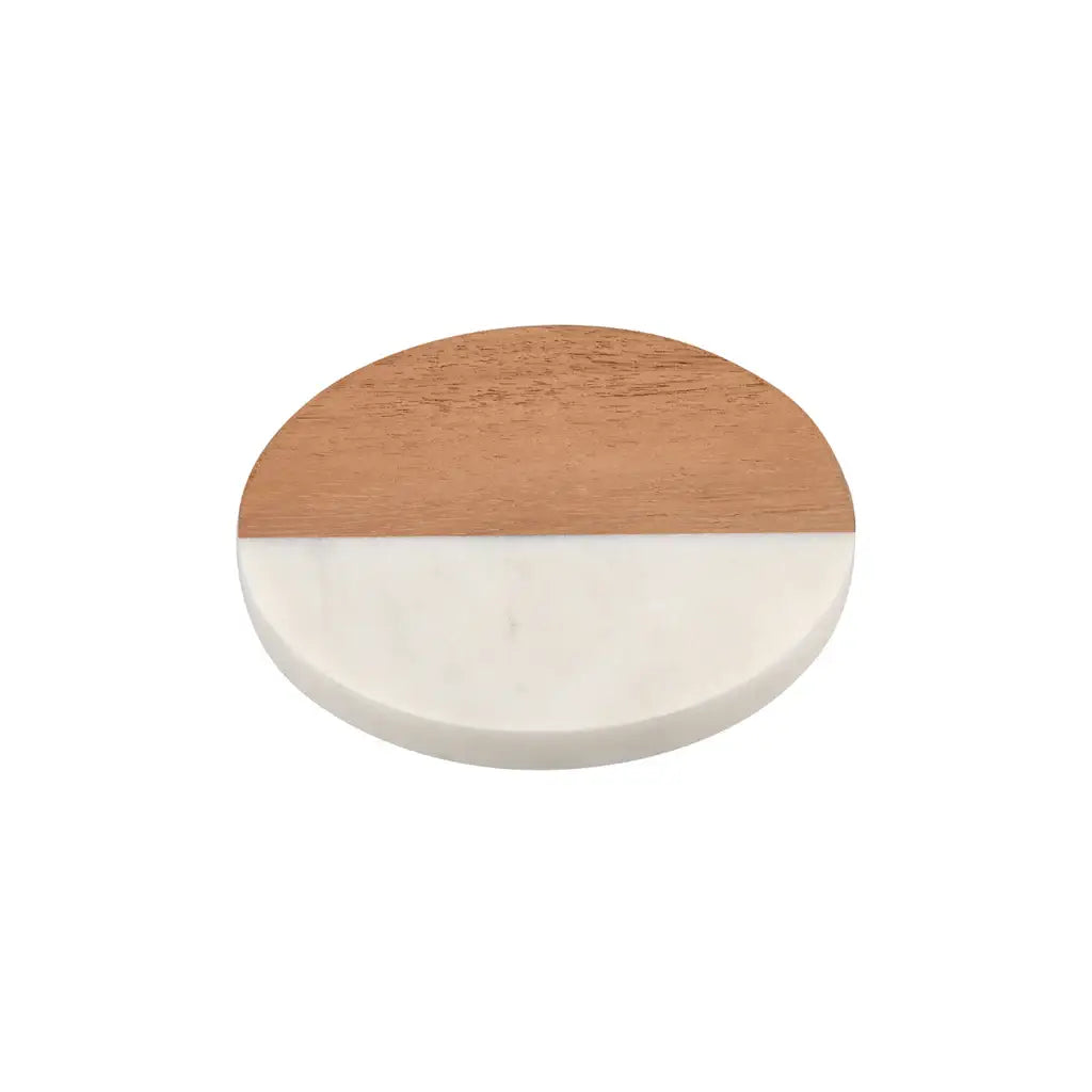 Marble & Wood Coaster