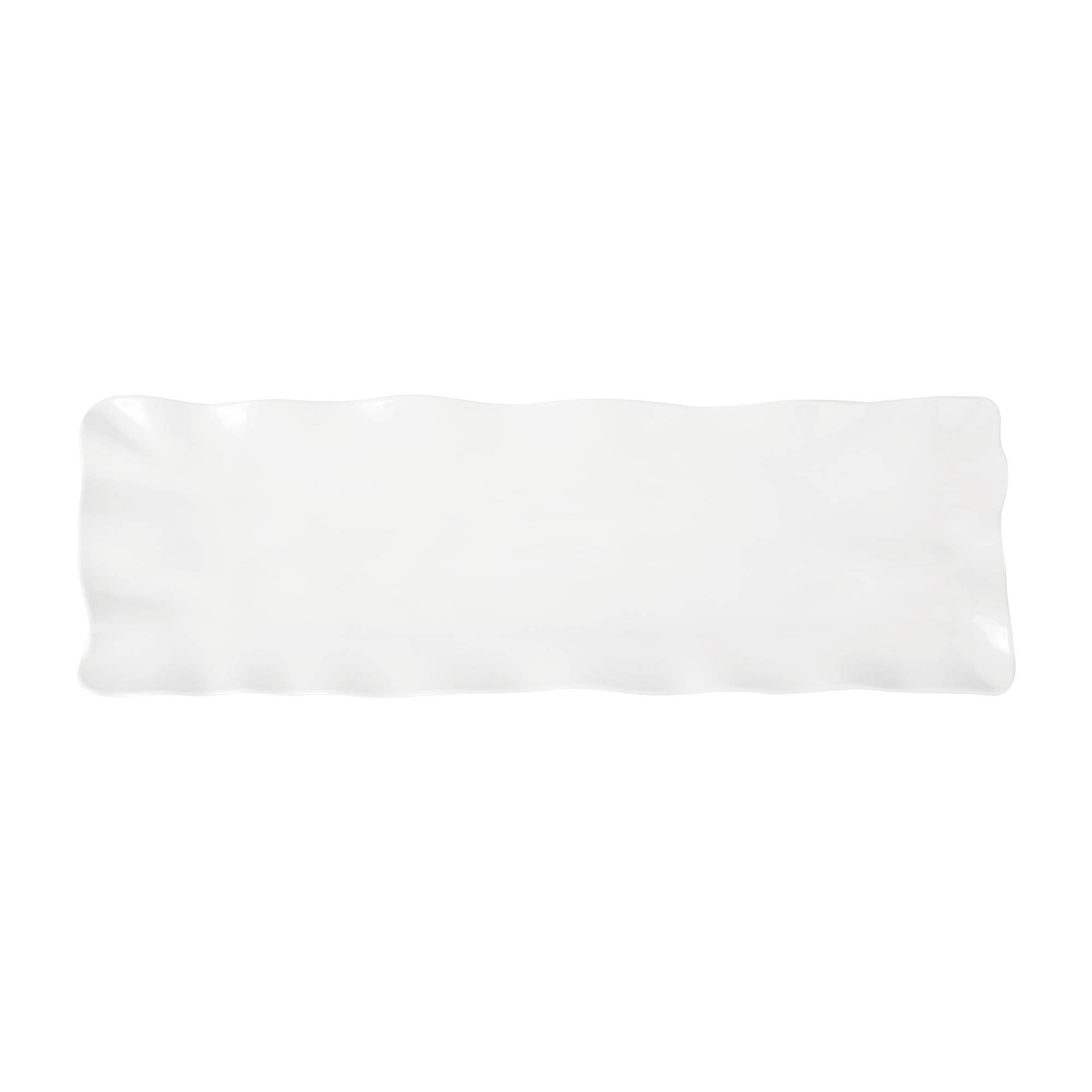 White Melamine Serving Tray
