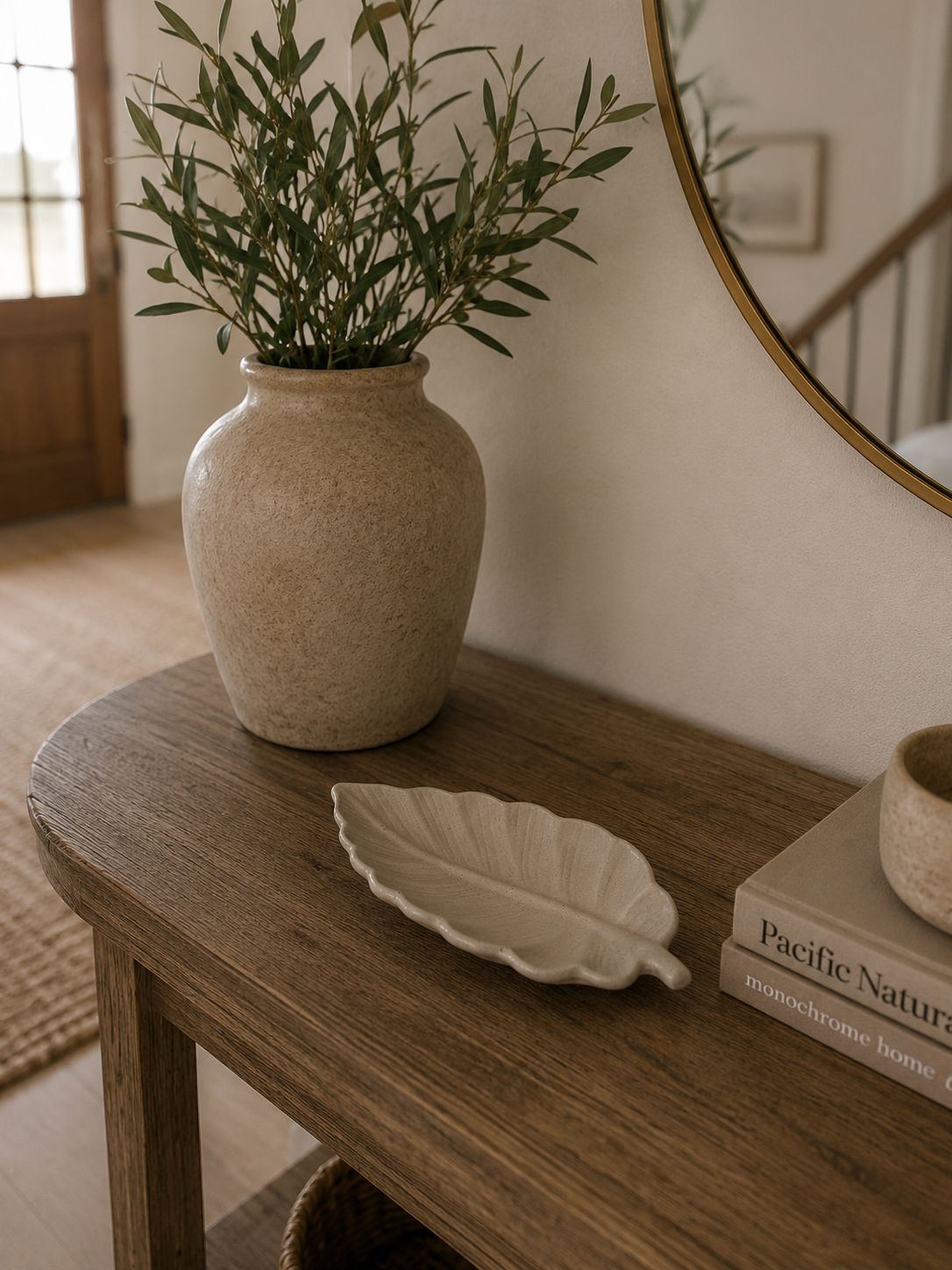 Concrete Leaf Tray