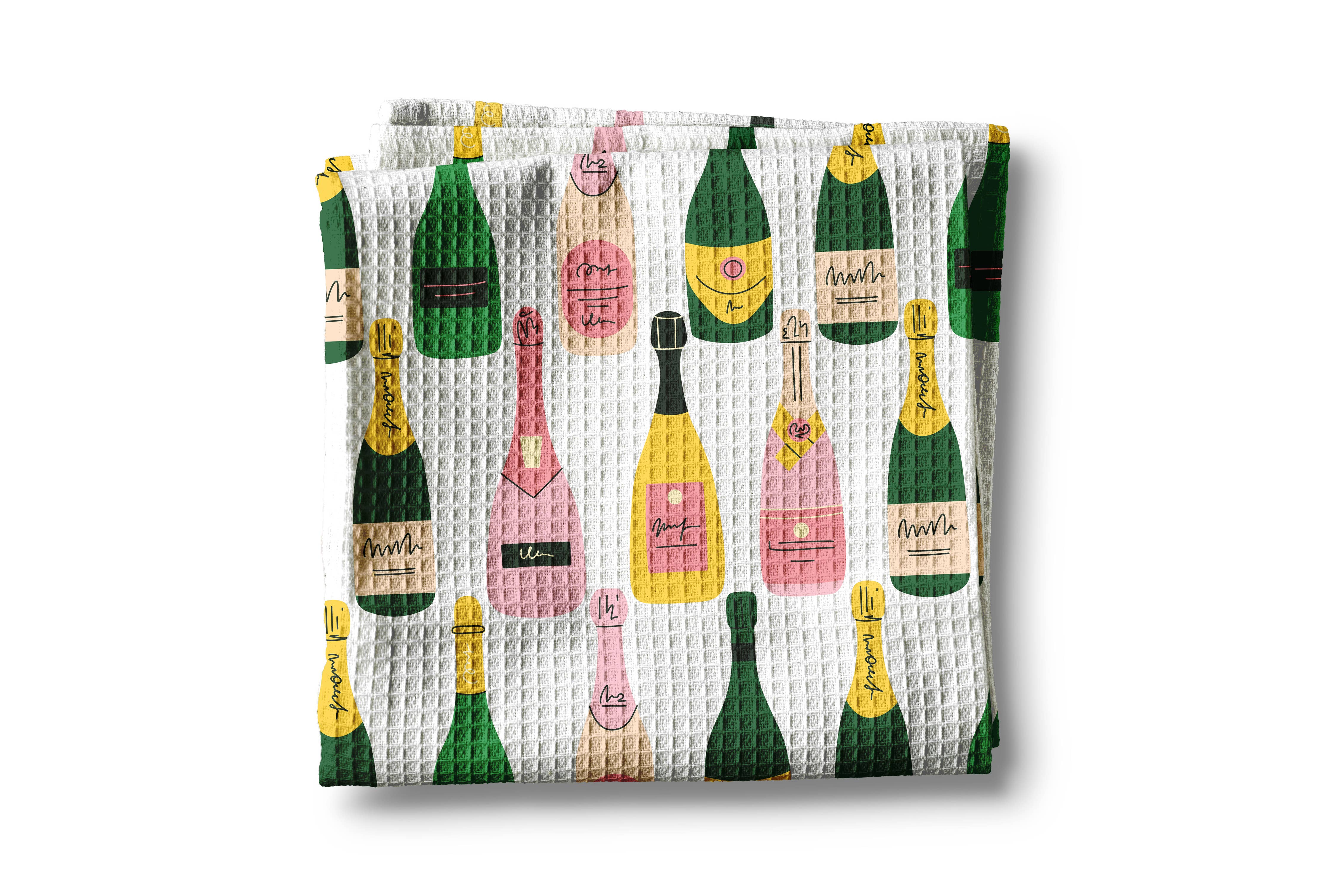Champagne Kitchen Towel