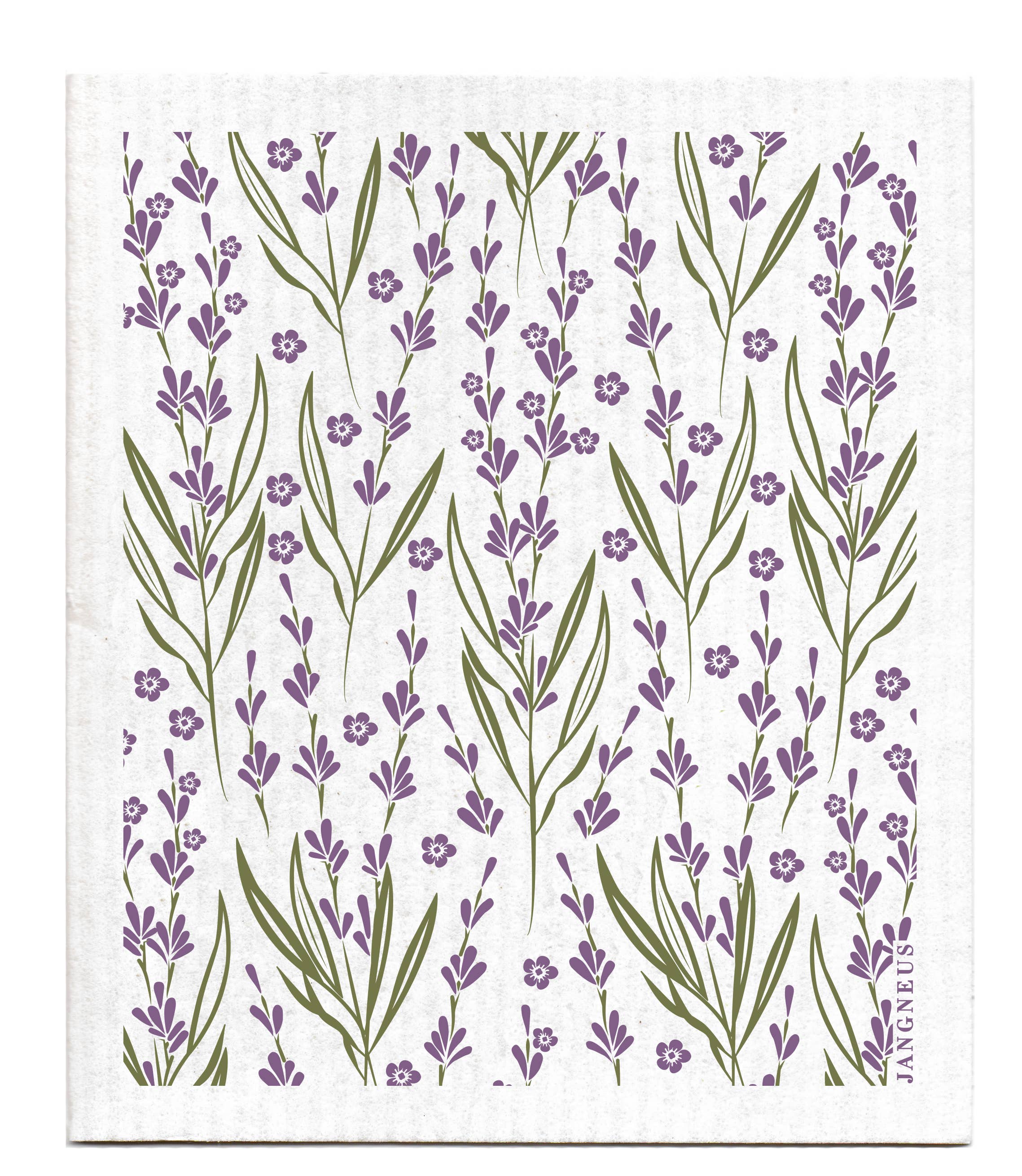 Swedish Dishcloth - Lavender - Green