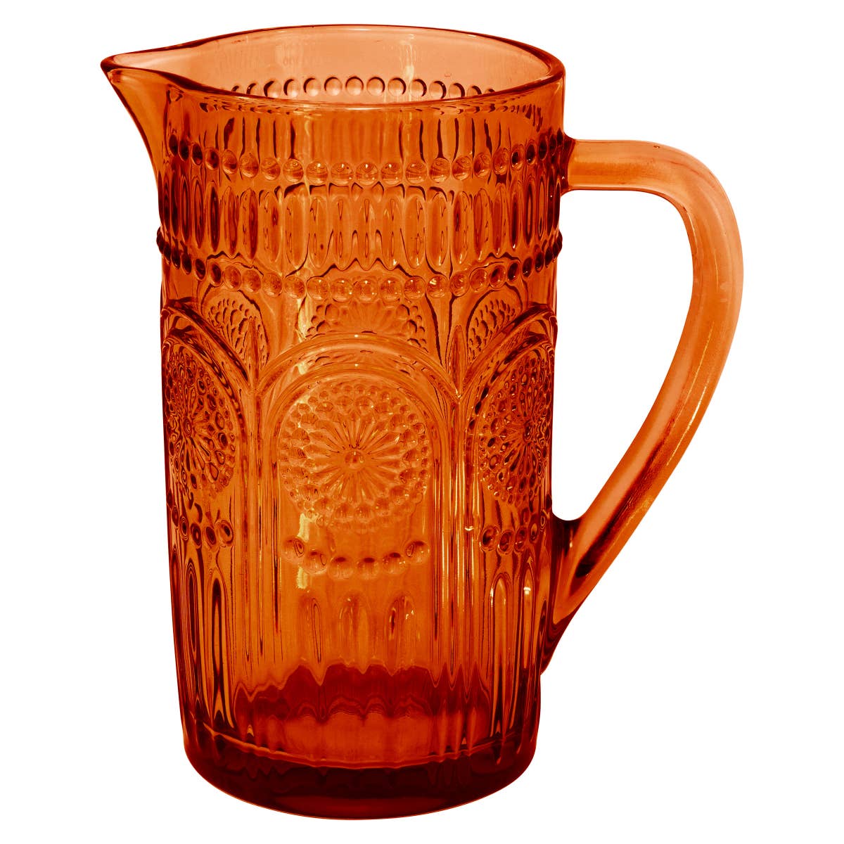 Umber Glass Pitcher