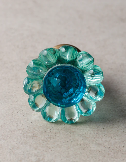Daisy Glass Knob
