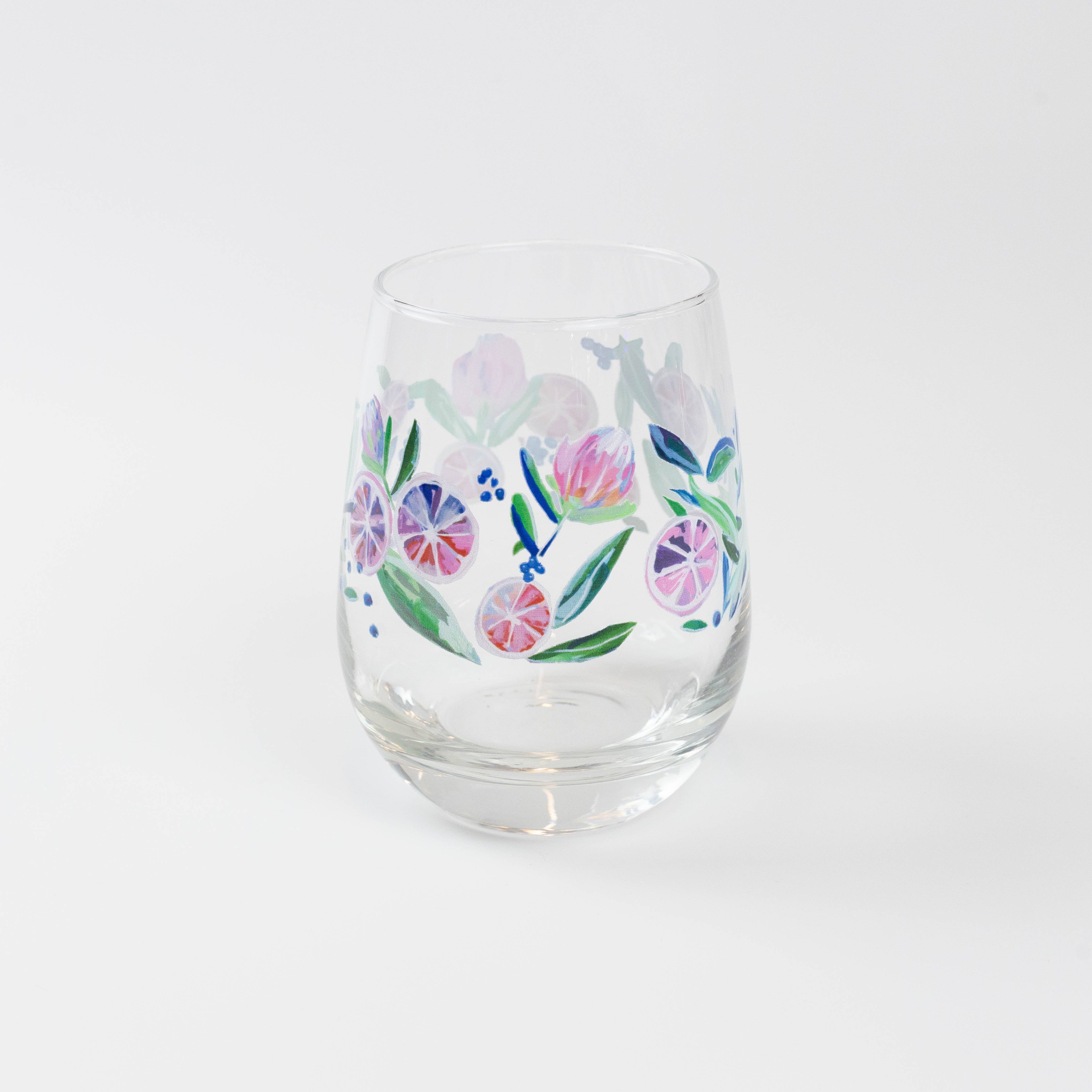 Wine Glass - Citrus Crush