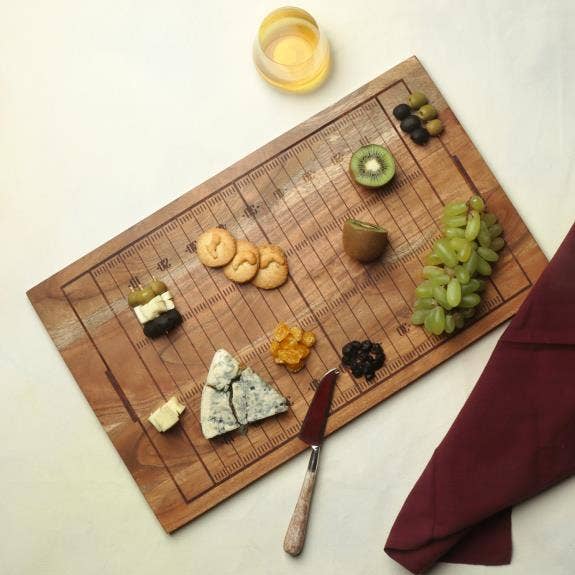 Football Wood Cutting Board