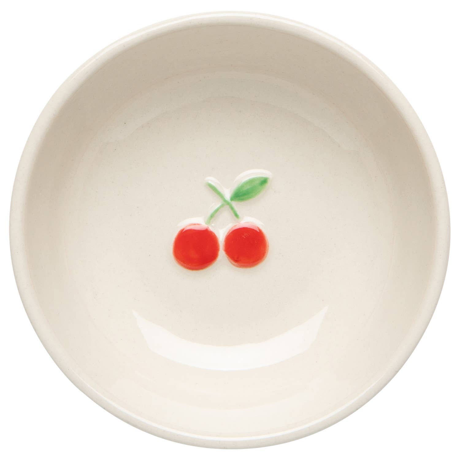 Cherry Stoneware Pinch Bowl