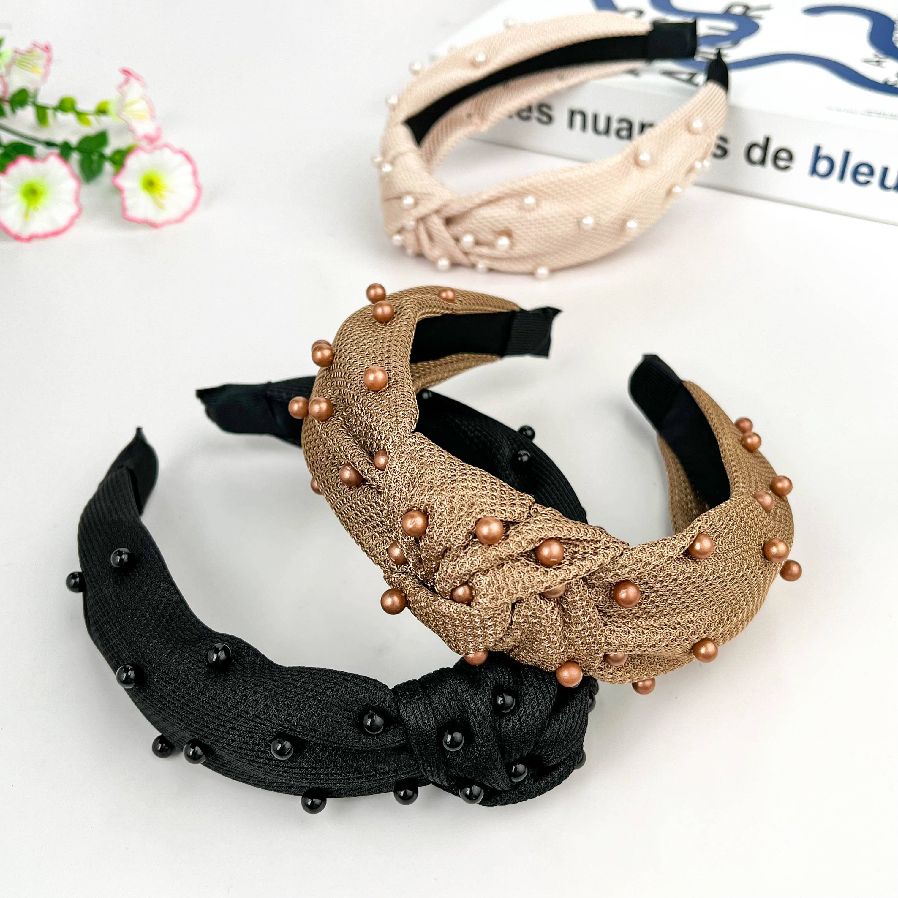 Pearl Studded Headband