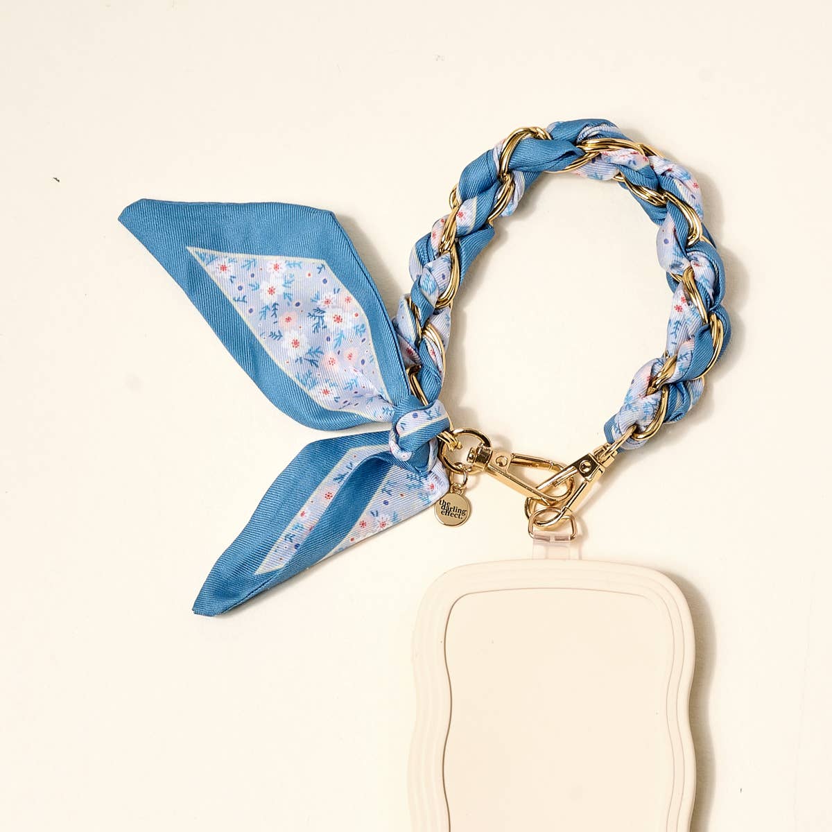 Phone Scarf–Forget Me Not