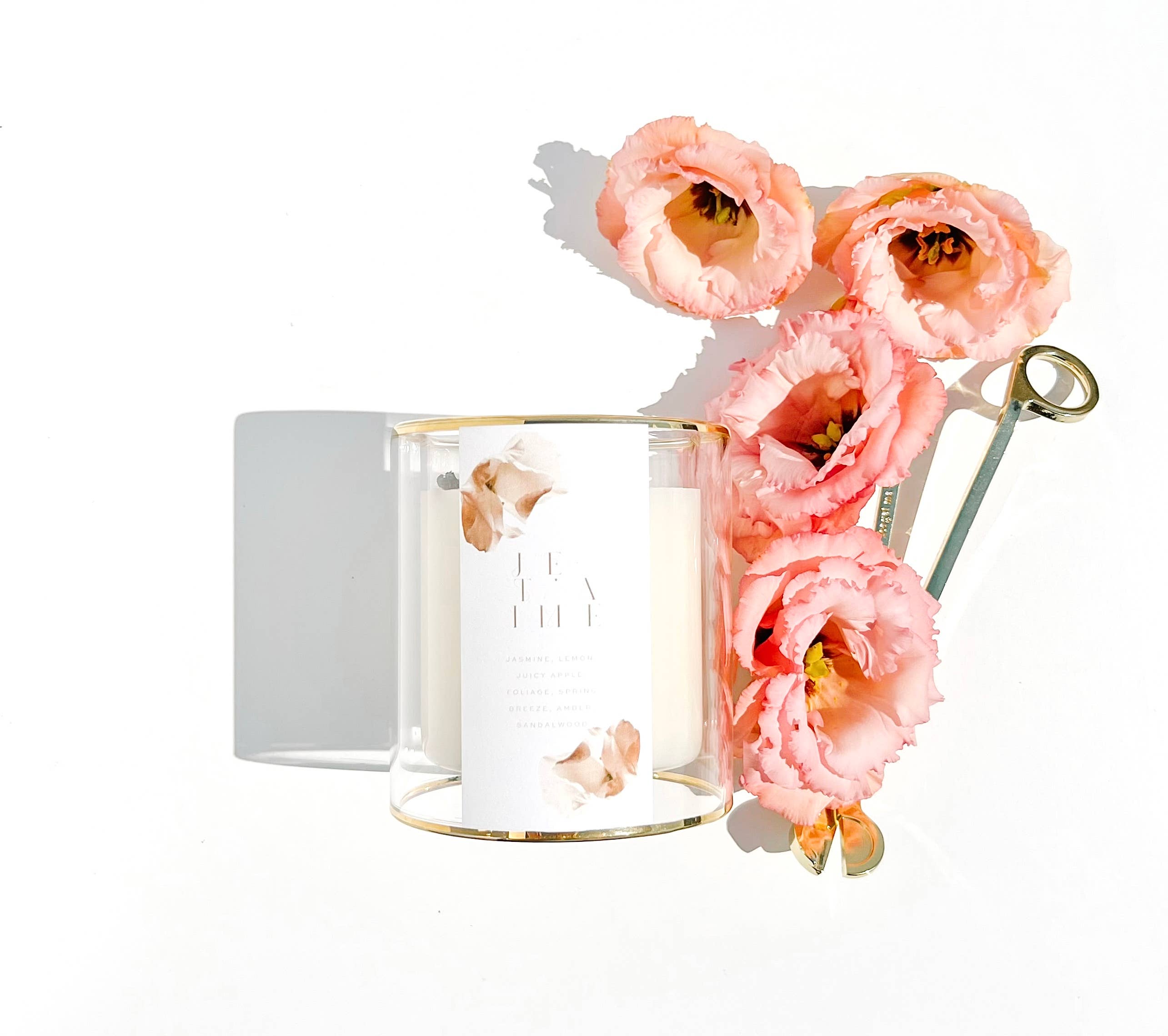 Je T'aime Angel Glass Jar Candle