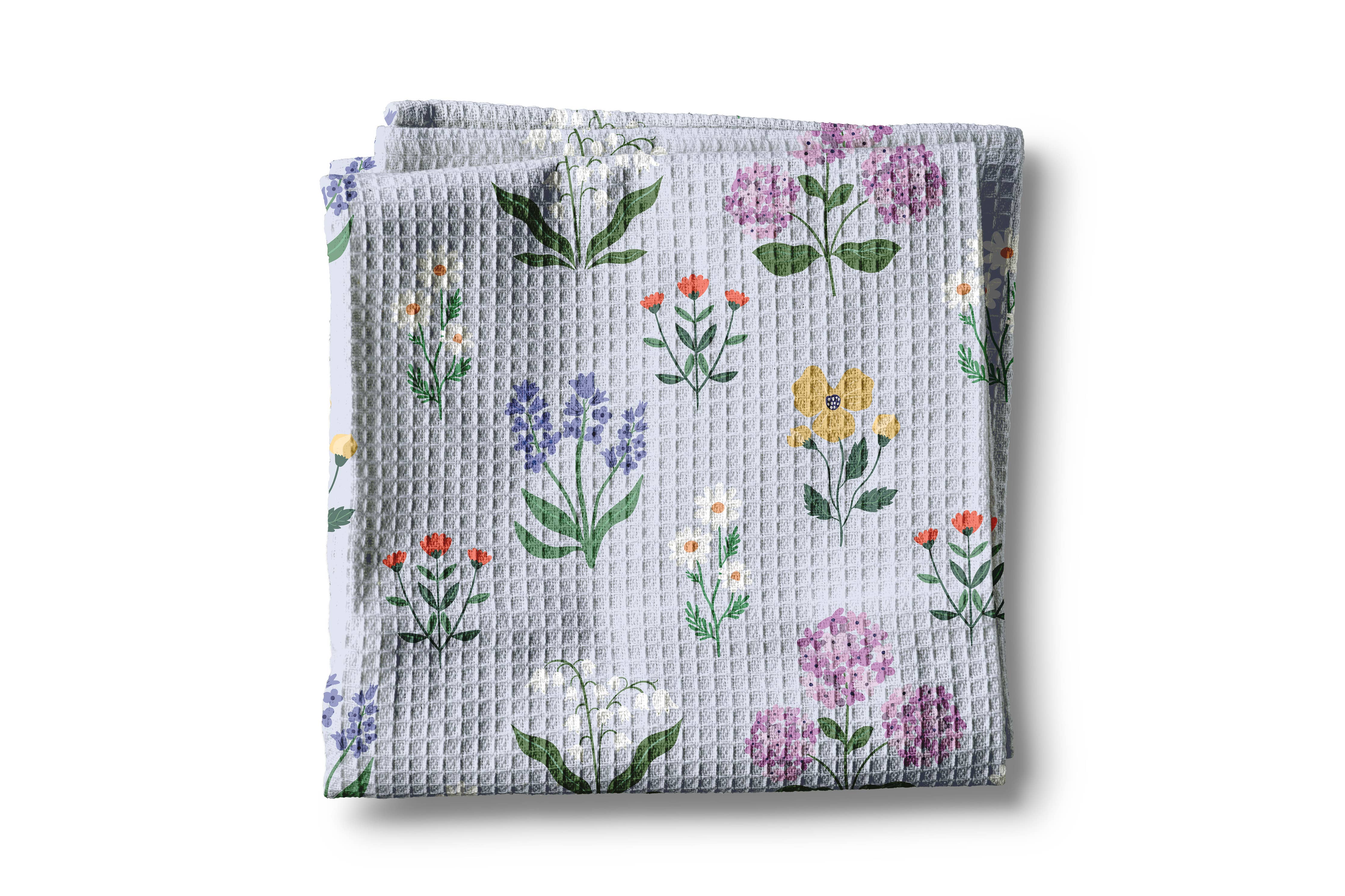 Spring Floral Kitchen Towel