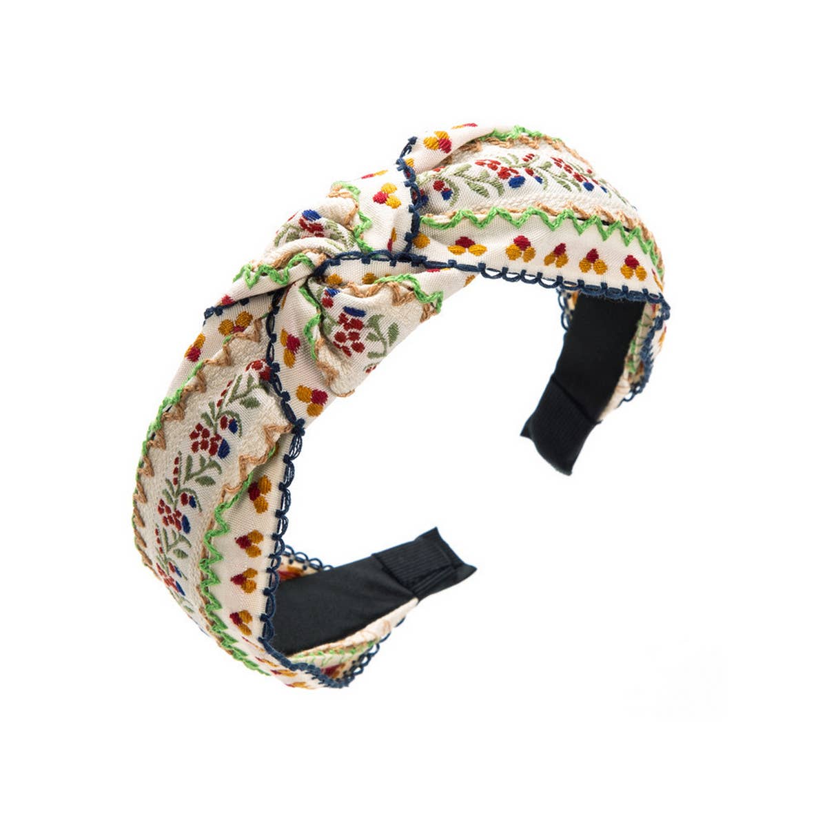 Cross Embroidery Headband
