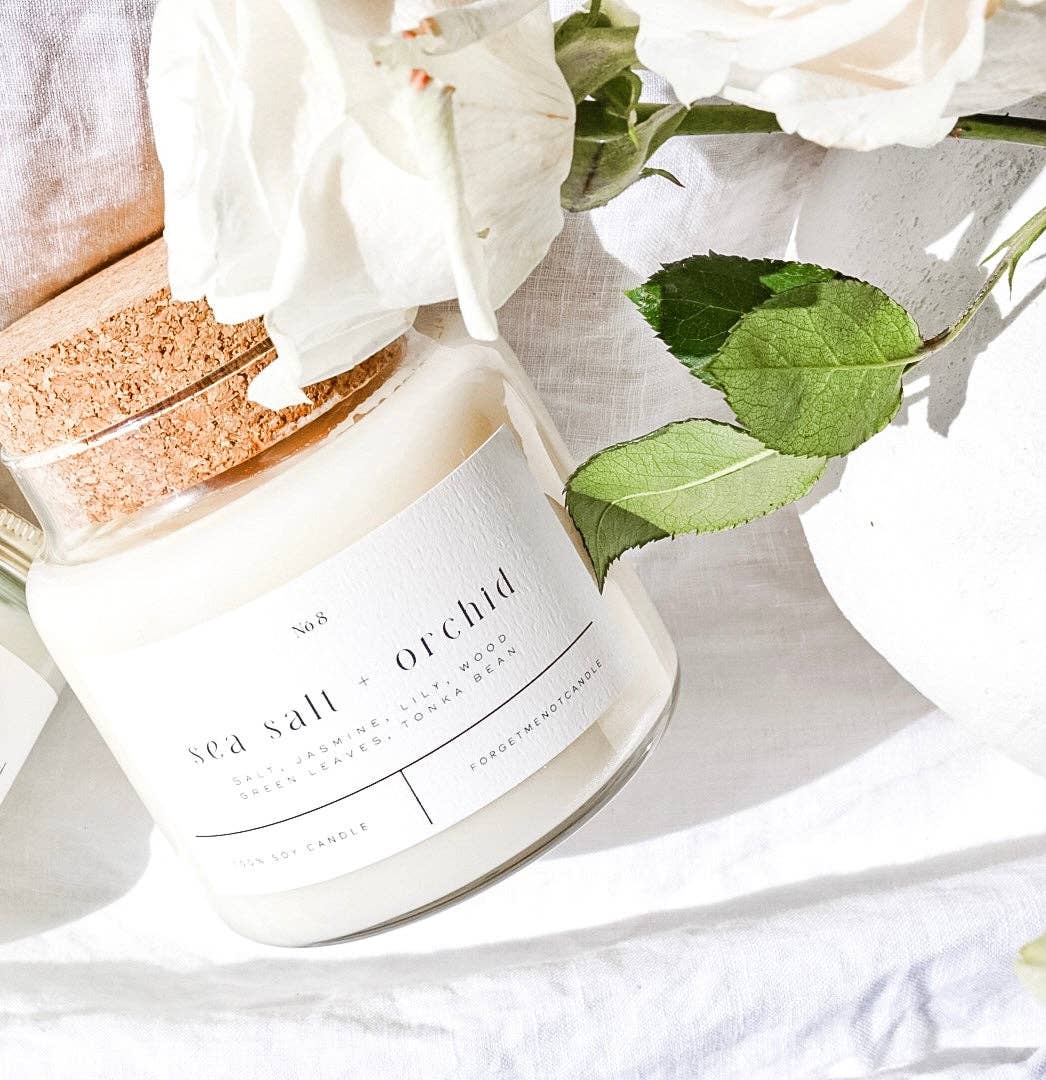 Sea Salt + Orchid 22 oz Candle