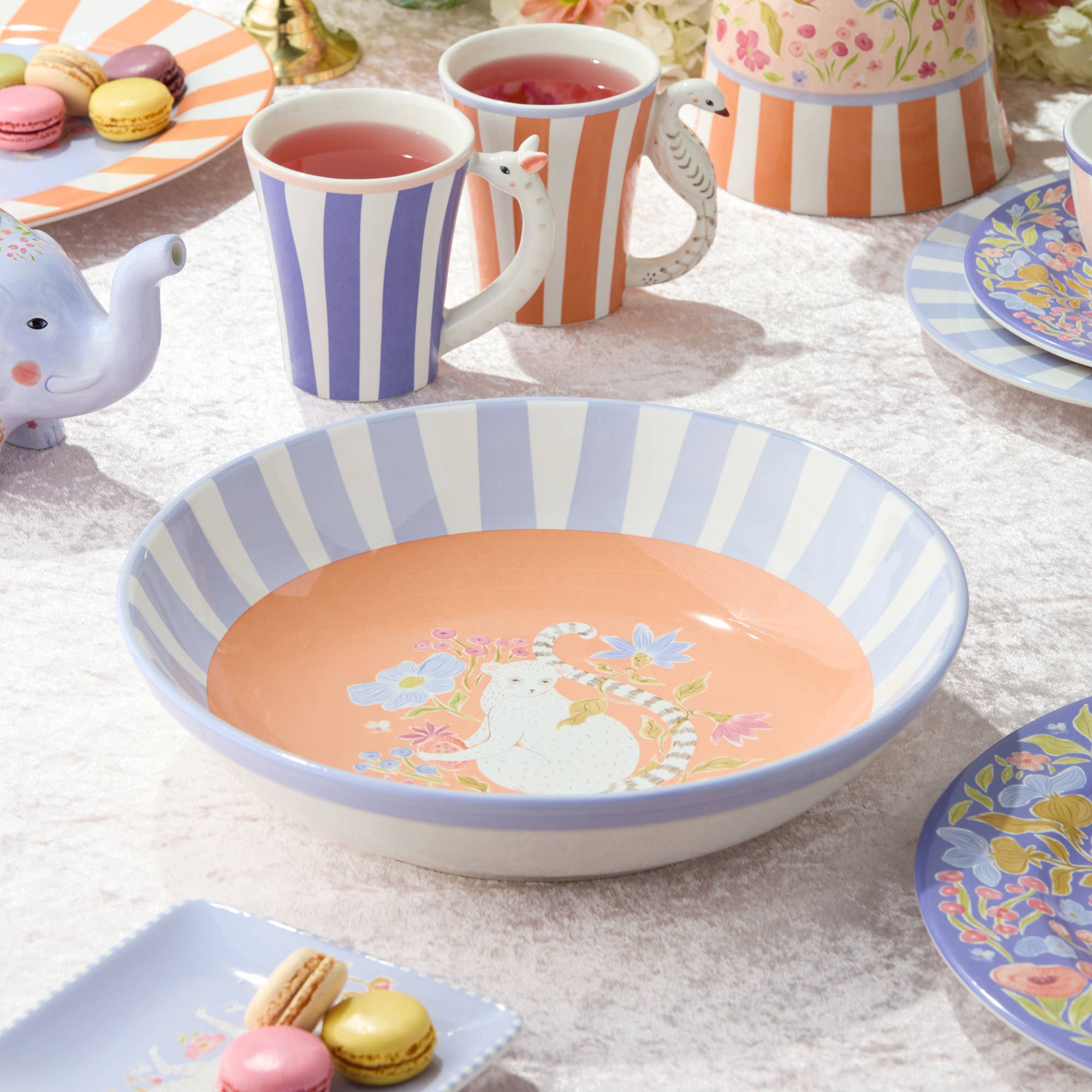 Menagerie Serving Bowl