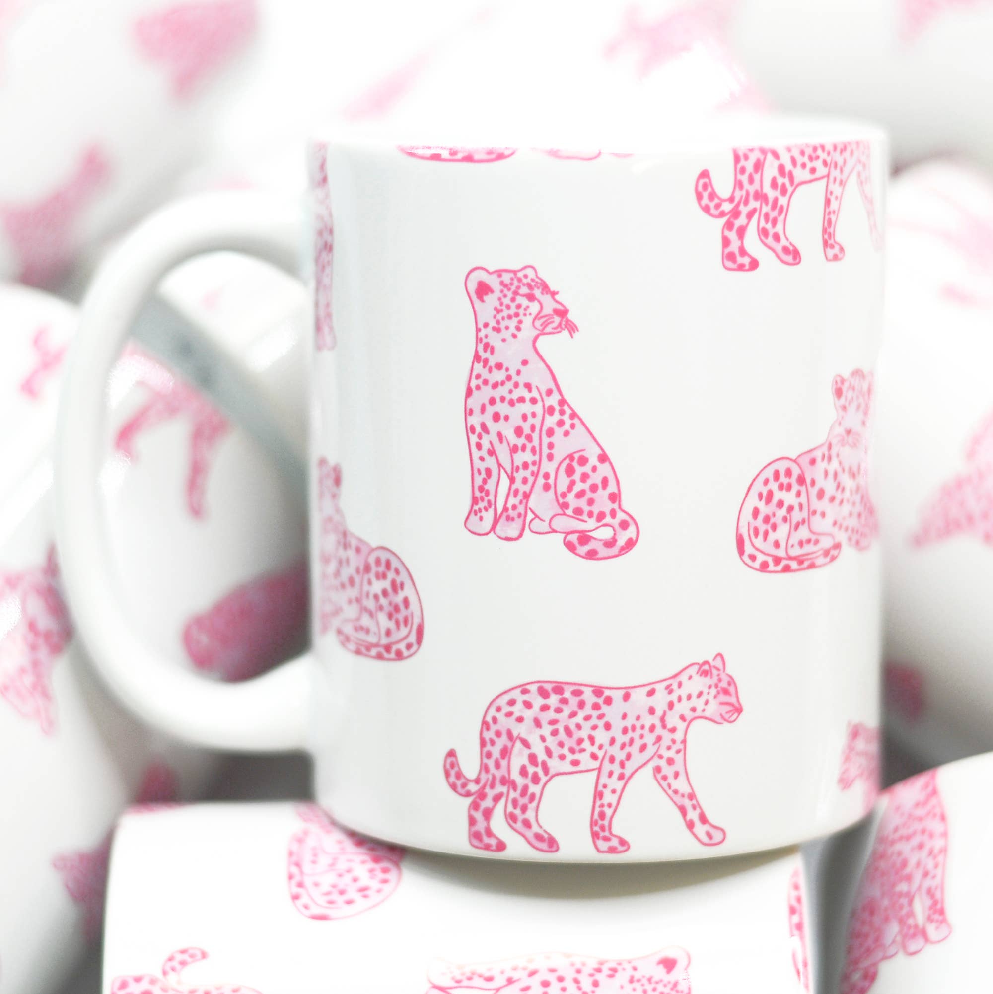 Pink Cheetah Mug