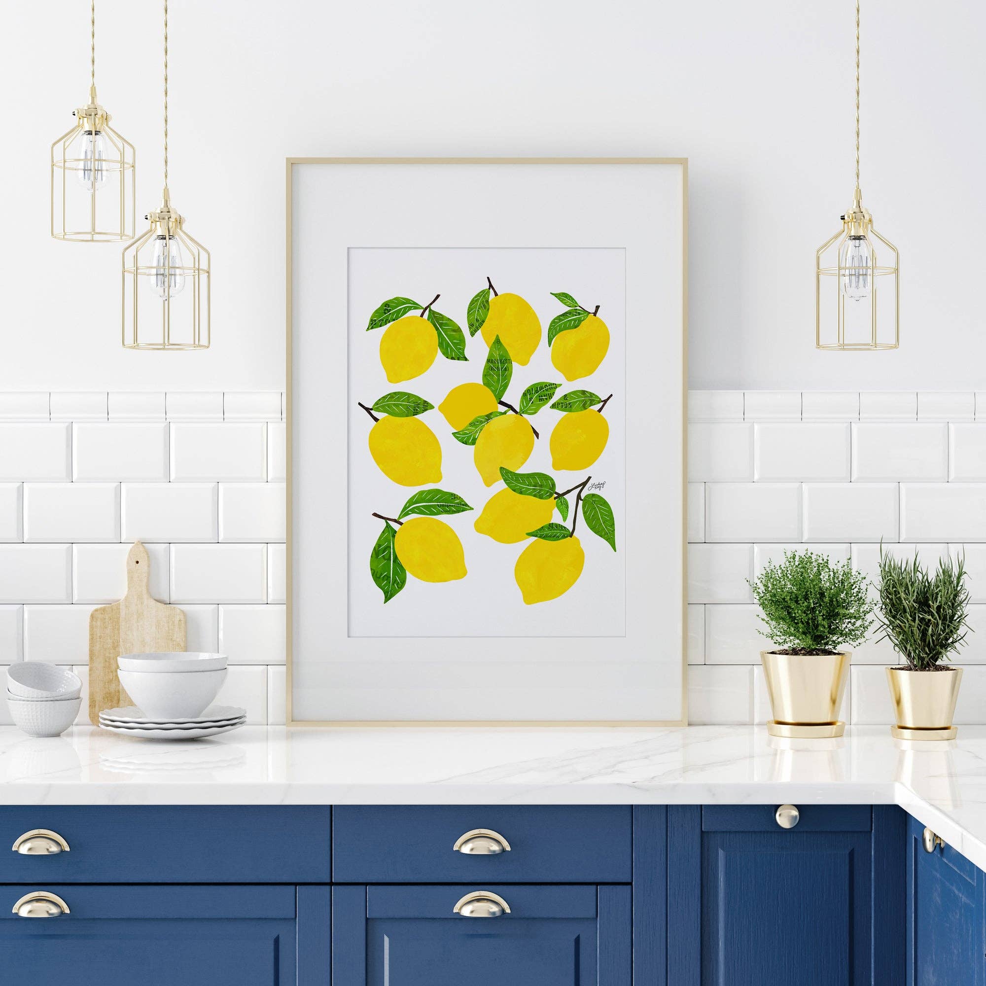 Lemons - Art Print