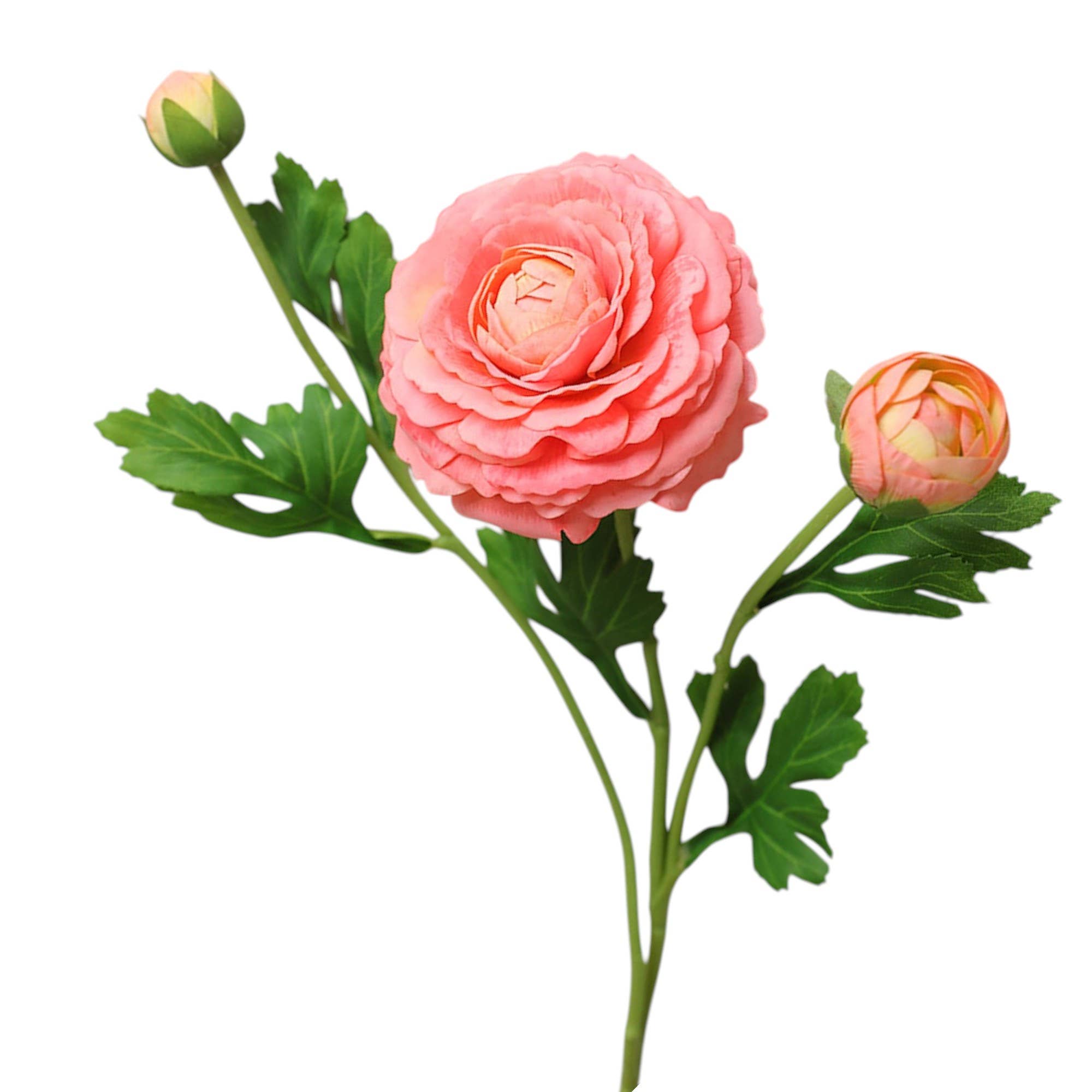 Faux Ranunculus Flower