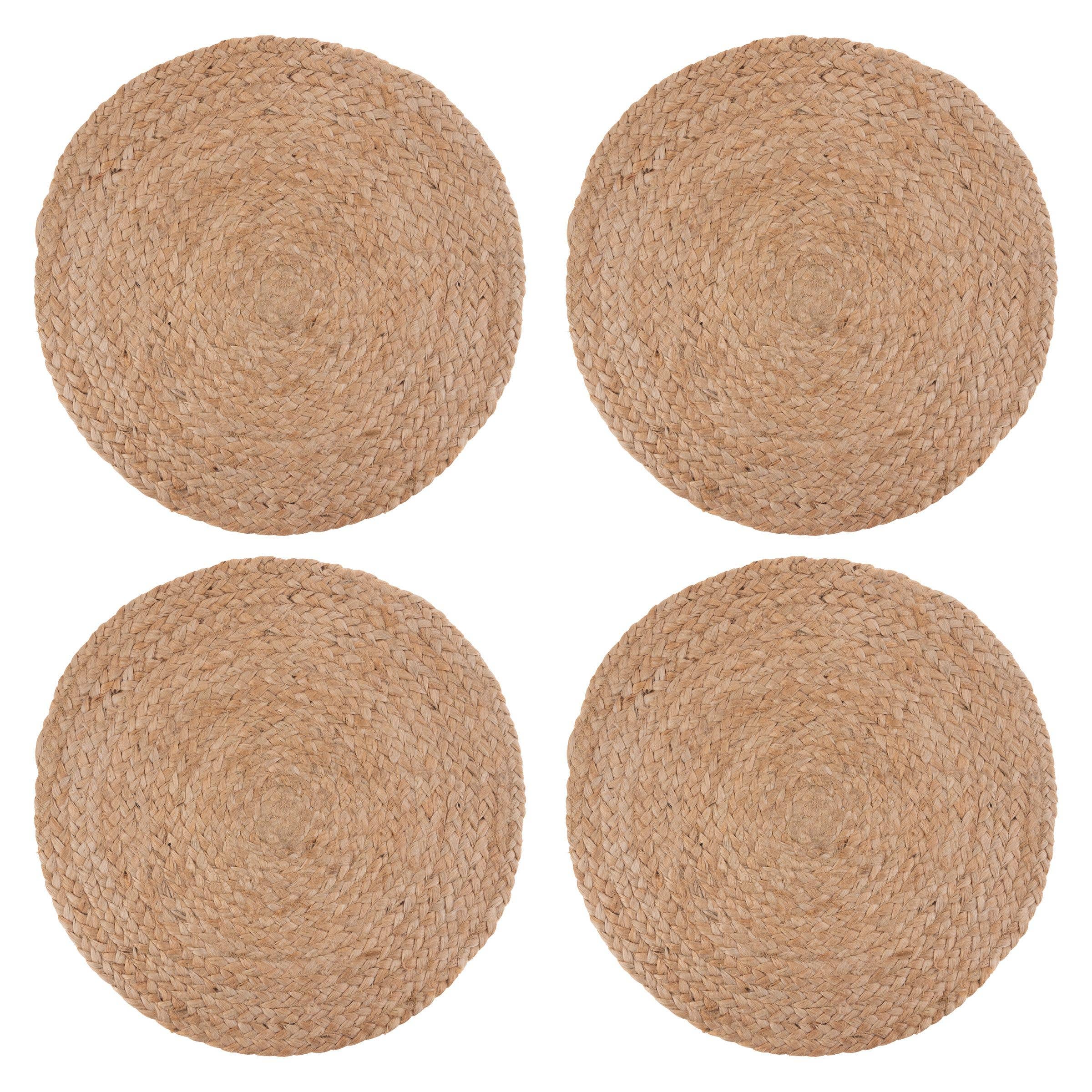 Round Jute Place Mats