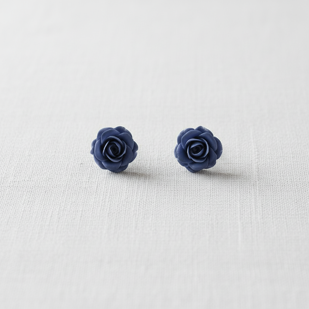 Rose Stud Earrings
