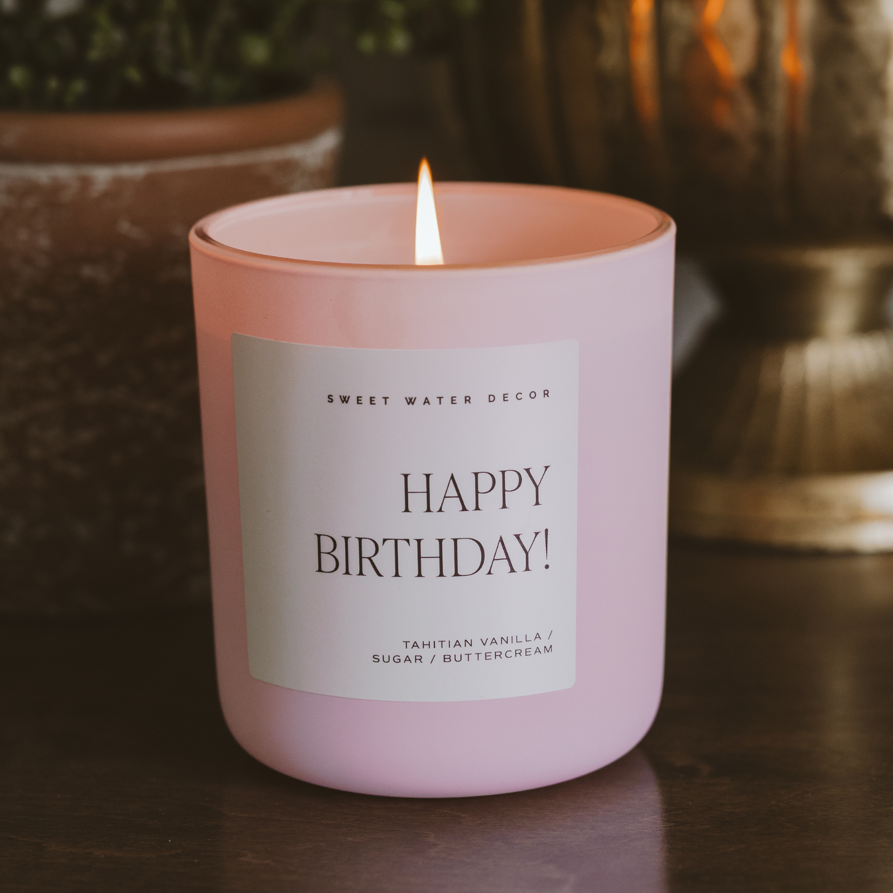 Happy Birthday Soy Candle