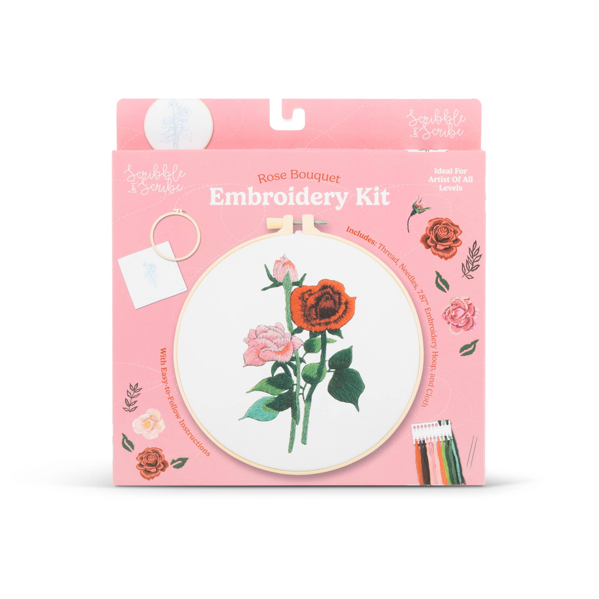 Embroidery Kit - Roses