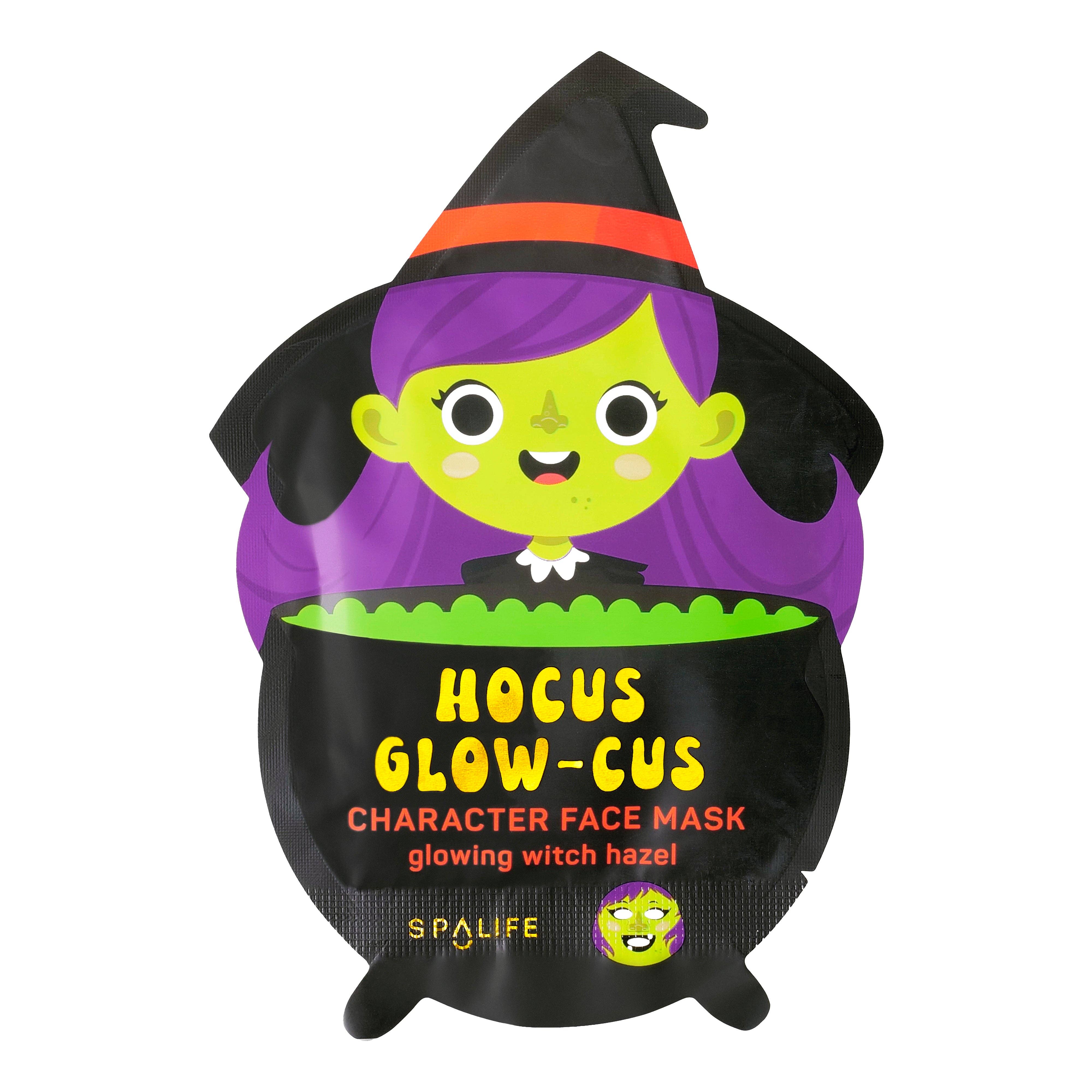 Hocus Glow-cus Witch Halloween Face Mask