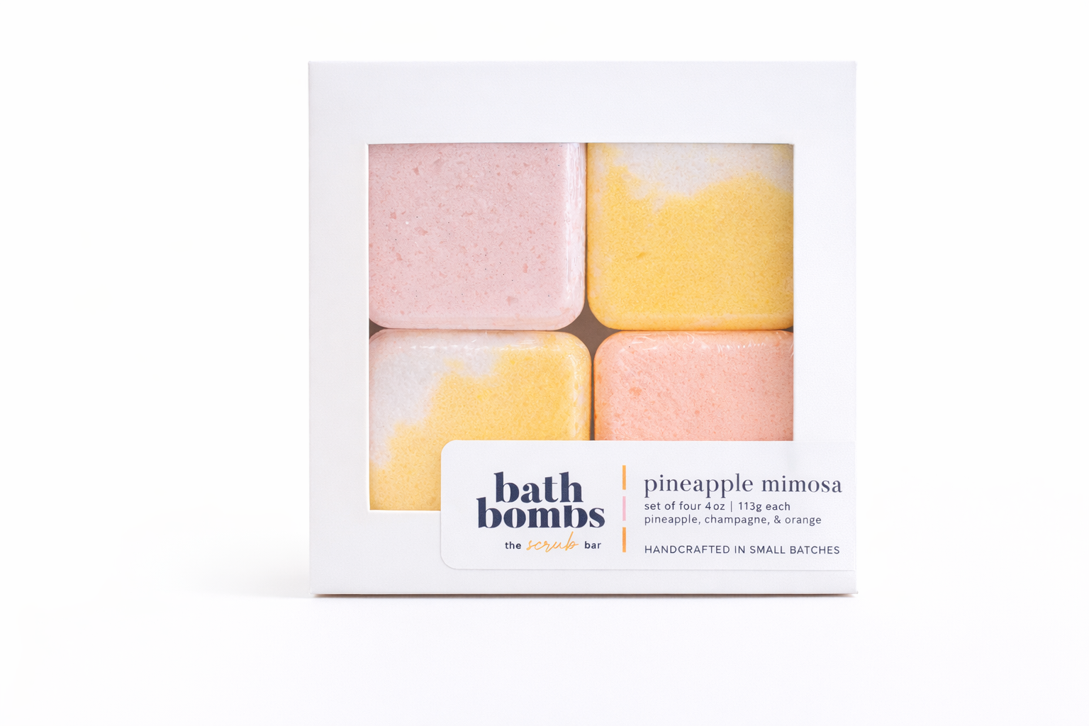 Pineapple Mimosa Bath Bomb Set