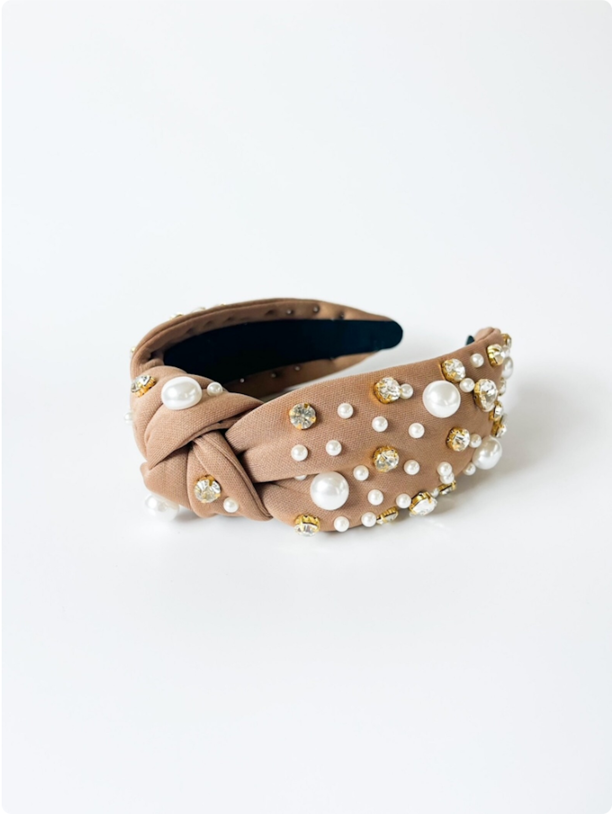 Brown Embellished Headbands