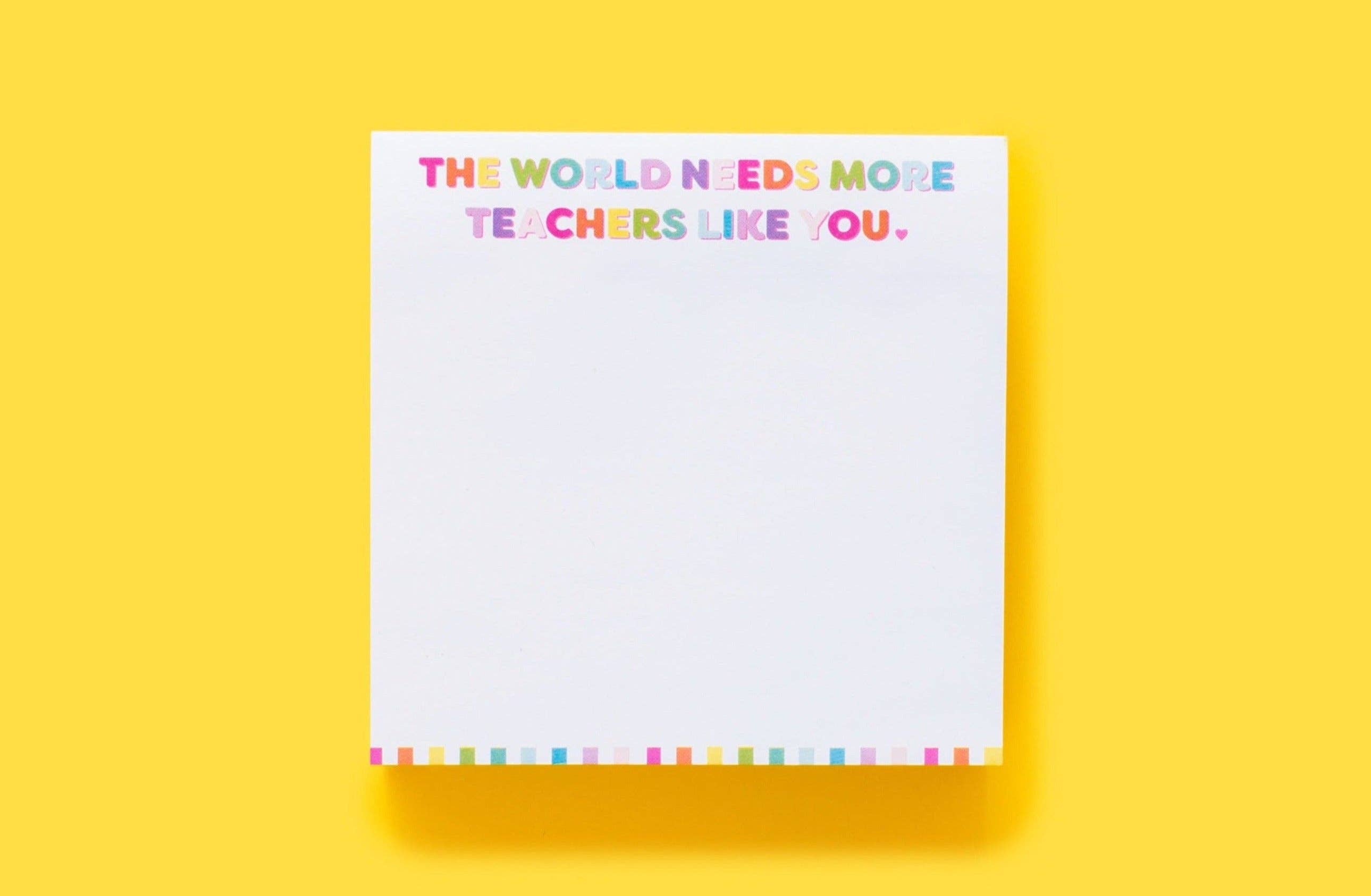 Sticky Notes Pad - Teacher Appreciation