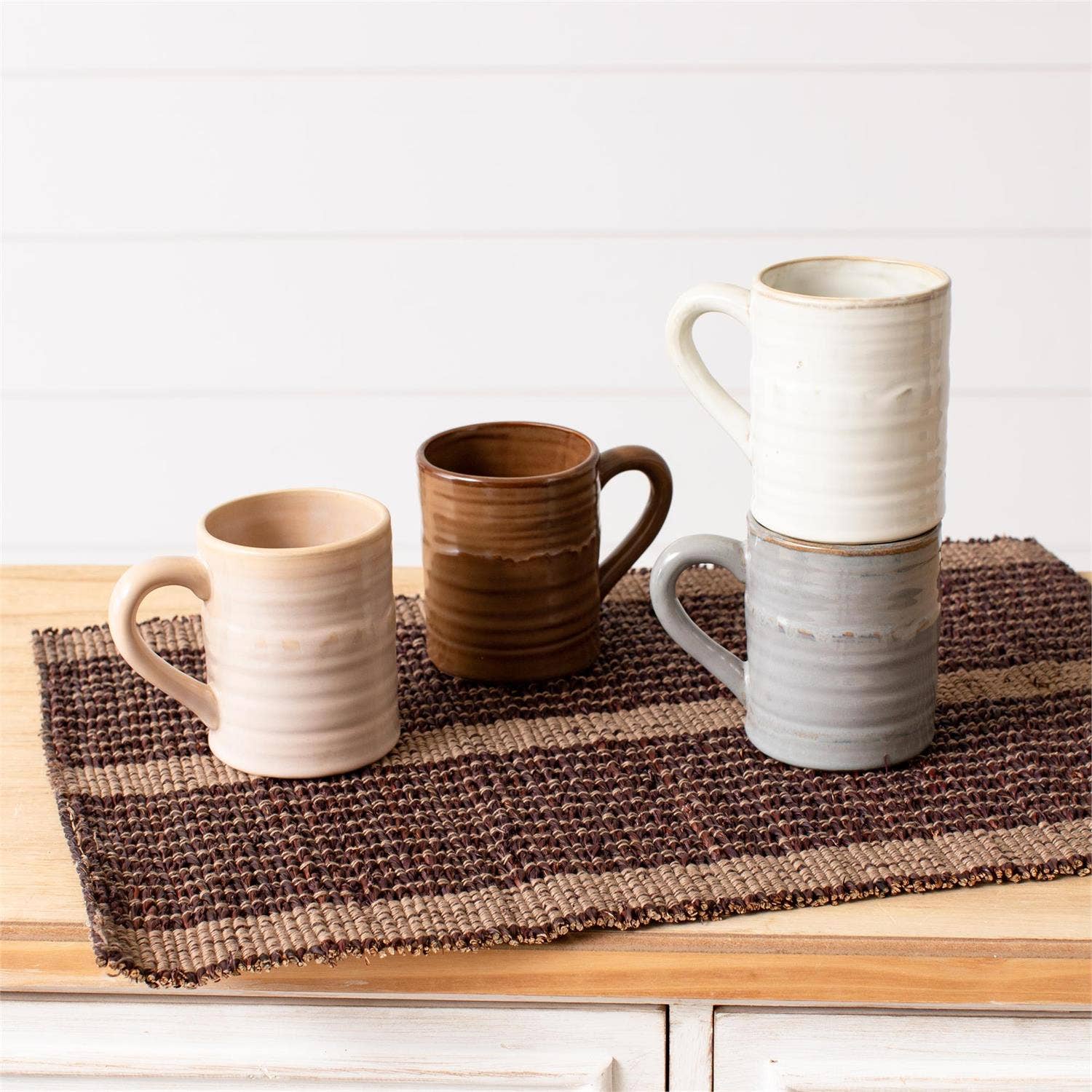 Reactive Glaze Mug – Assorted Colors