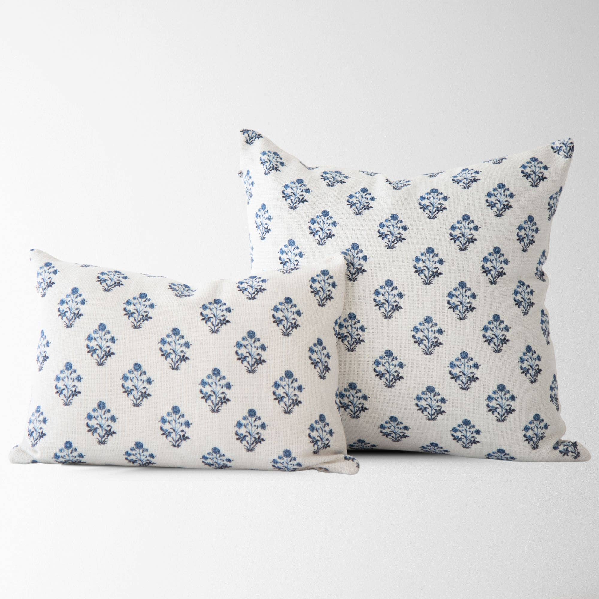 Isabella Blue Pillow 22x22