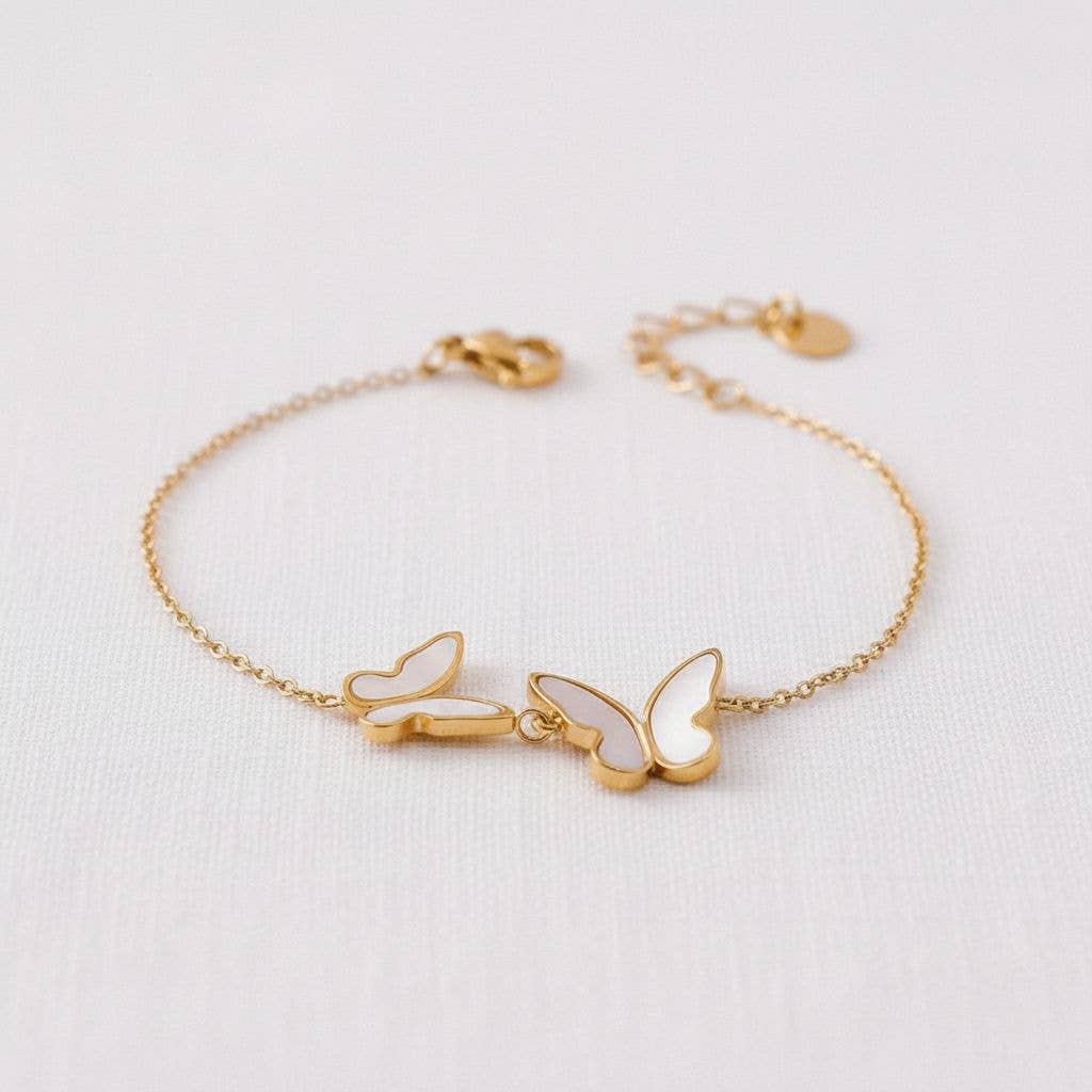 Butterfly Shell Bracelet